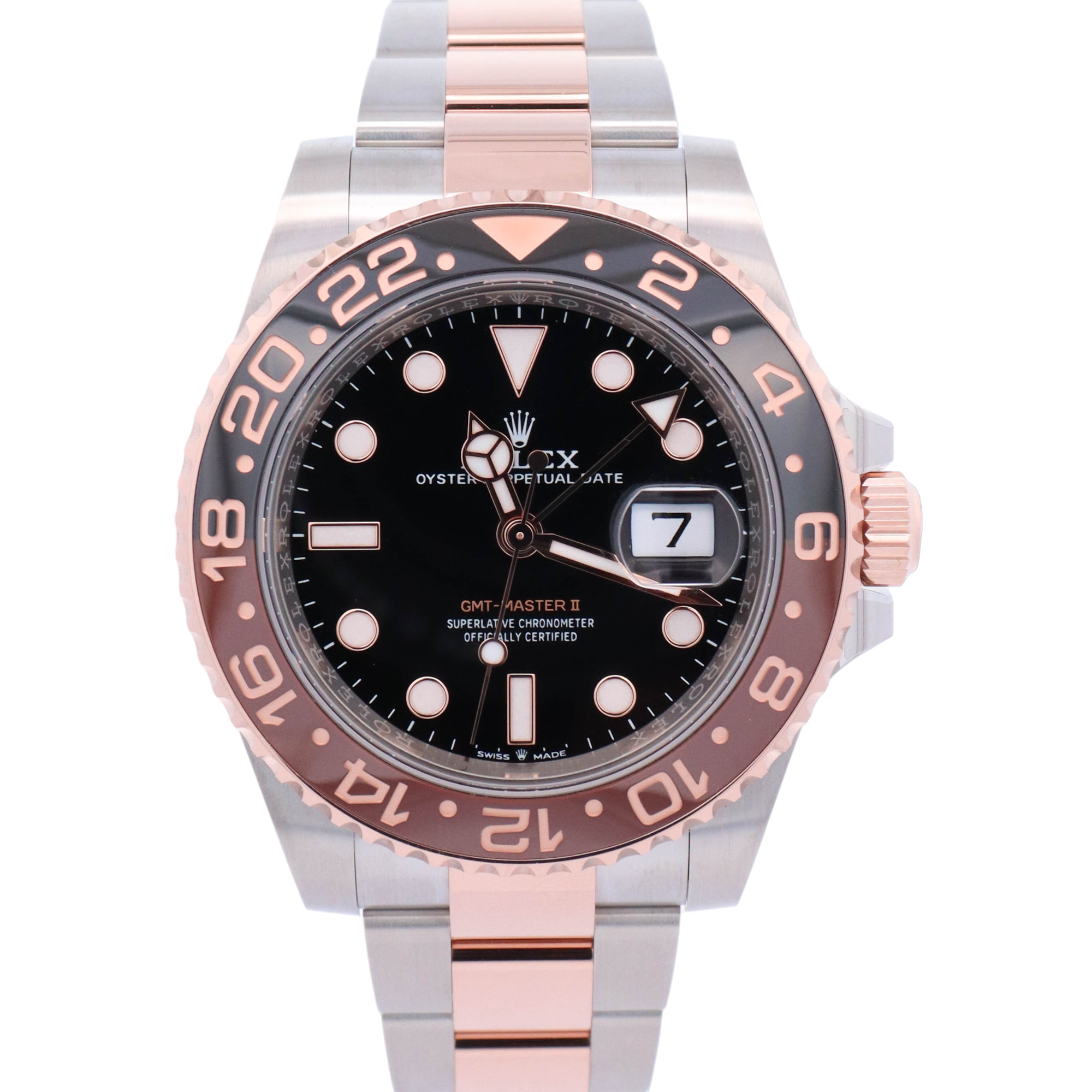 Rolex GMT-Master II 40mm Black Dial Watch Ref# 126711CHNR - Happy Jewelers Fine Jewelry Lifetime Warranty