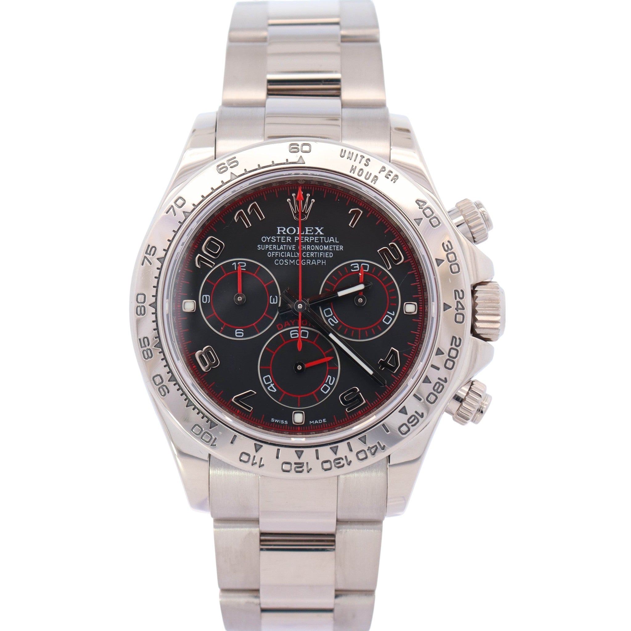 Rolex Daytona 40mm Black Dial Watch Ref# 116509