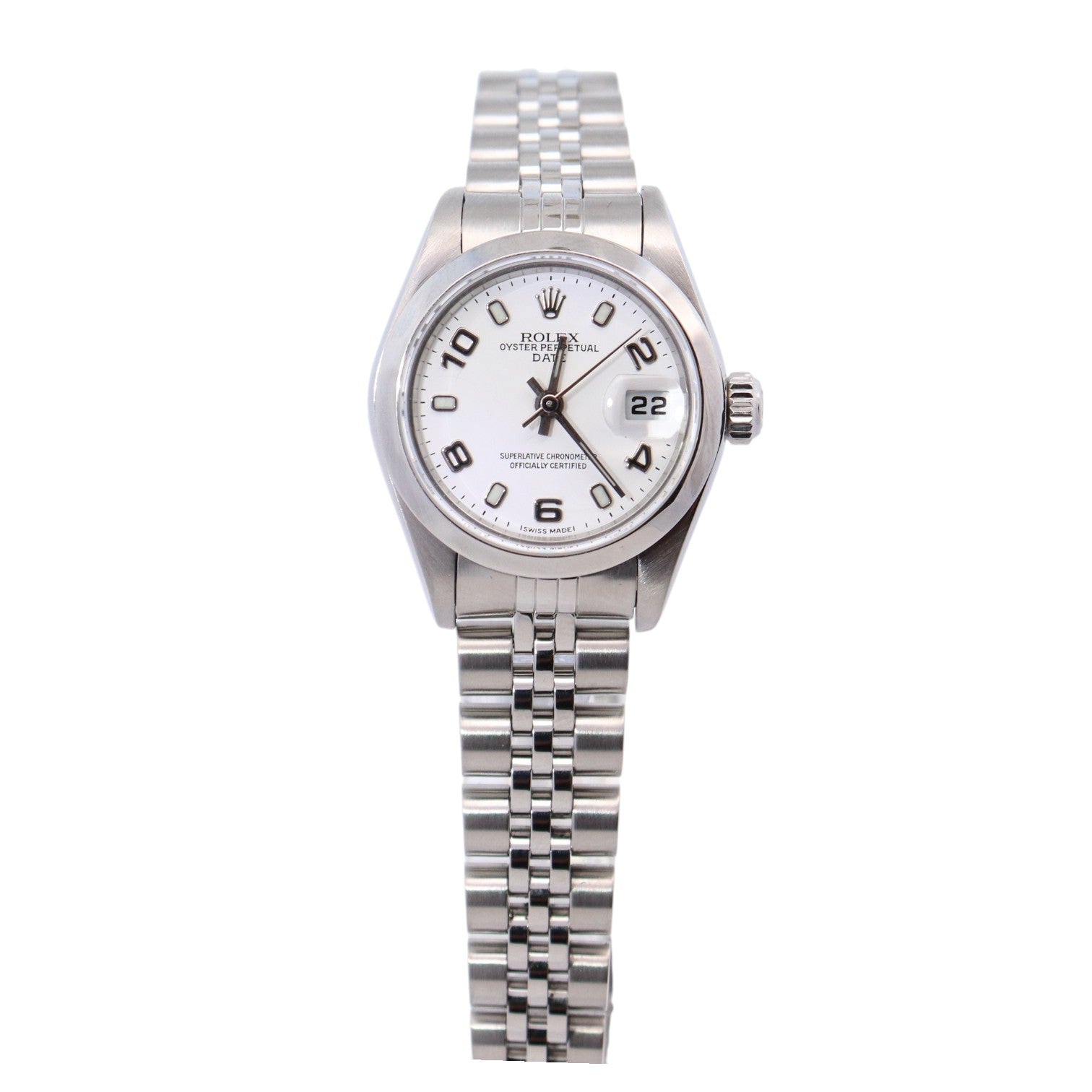 Rolex Datejust 26mm White Dial Watch Ref# 79160 - Happy Jewelers Fine Jewelry Lifetime Warranty