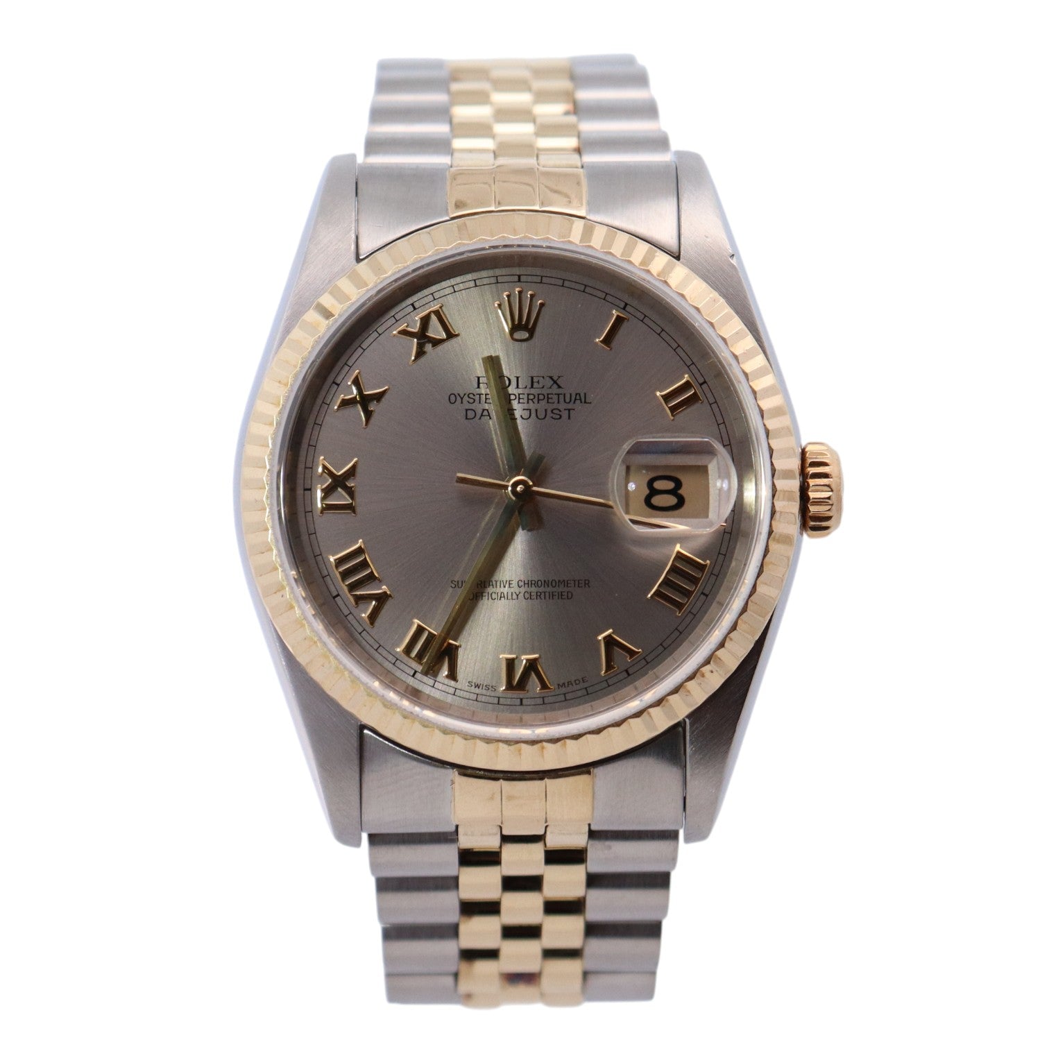 Rolex Datejust 36mm Silver Dial Watch Ref# 16233 - Happy Jewelers Fine Jewelry Lifetime Warranty
