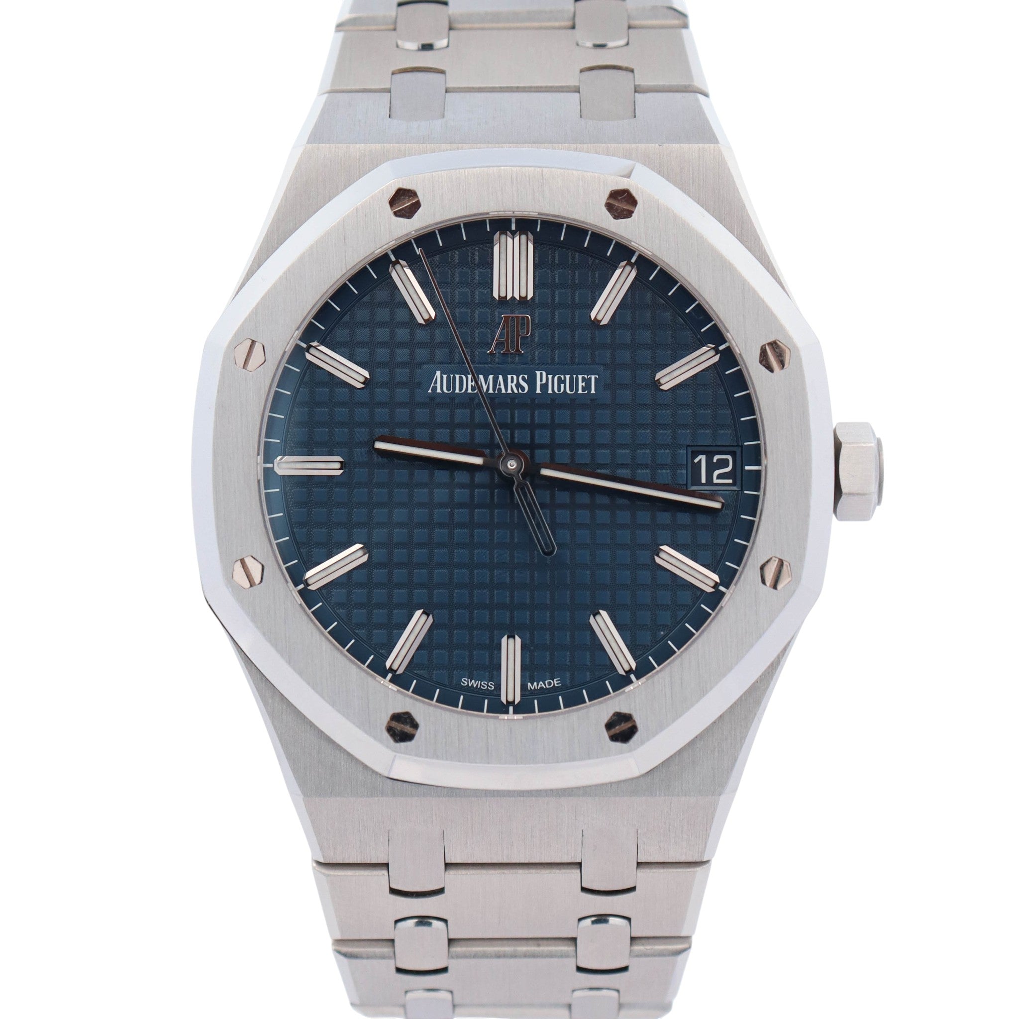 Audemars Piguet Royal Oak 41mm Blue Dial Watch Ref#