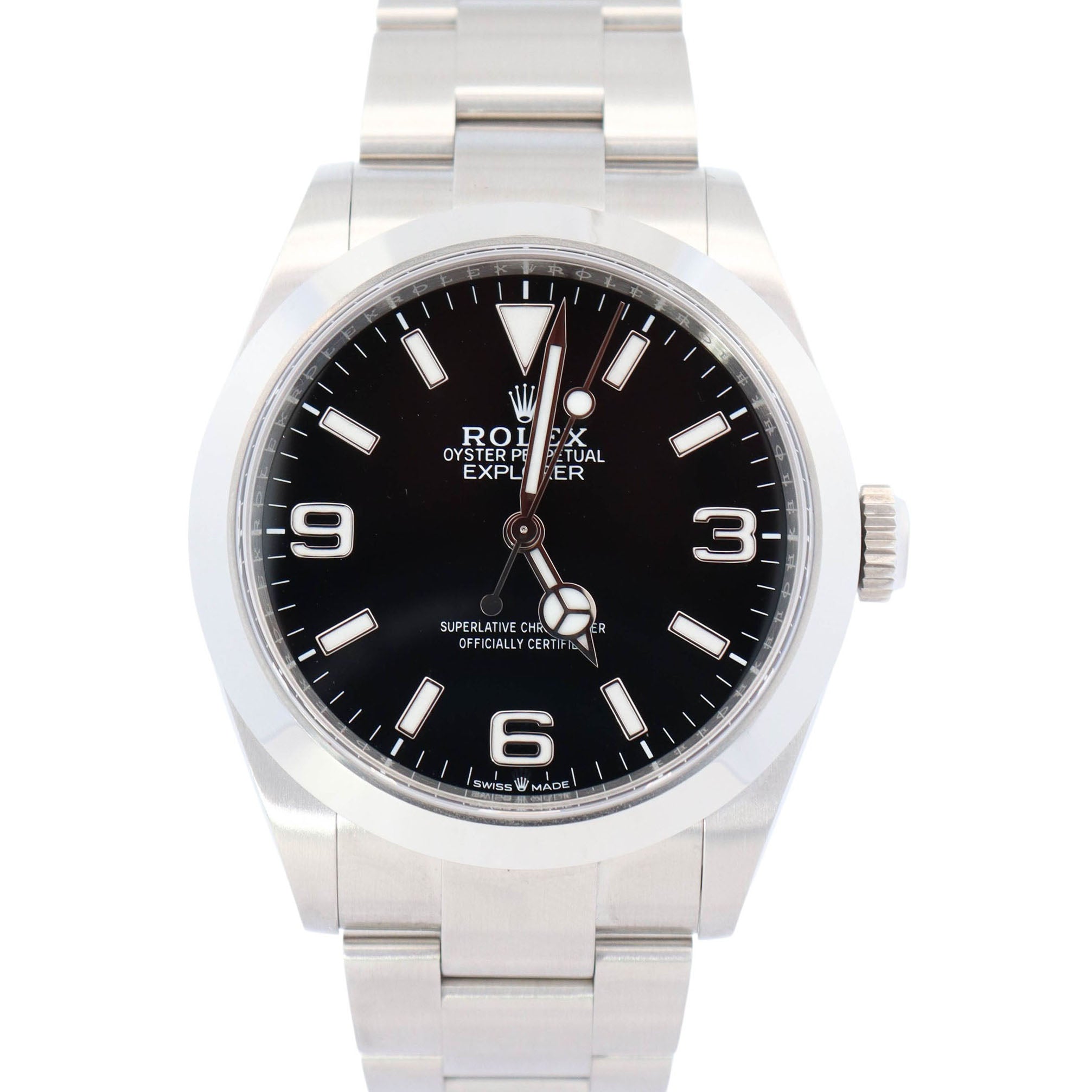 Rolex Explorer 40mm Black Dial Watch Ref# 224270 - Happy Jewelers Fine Jewelry Lifetime Warranty