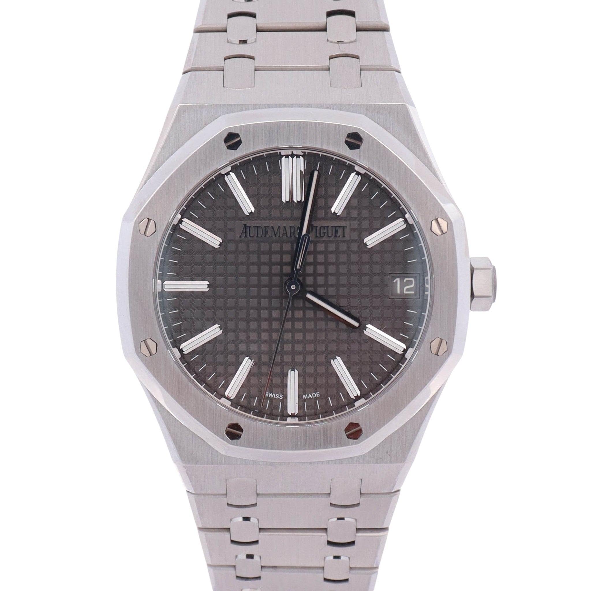 Audemars Piguet Royal Oak 41mm Grey Dial Watch Ref# 15510ST.OO.1320ST.10