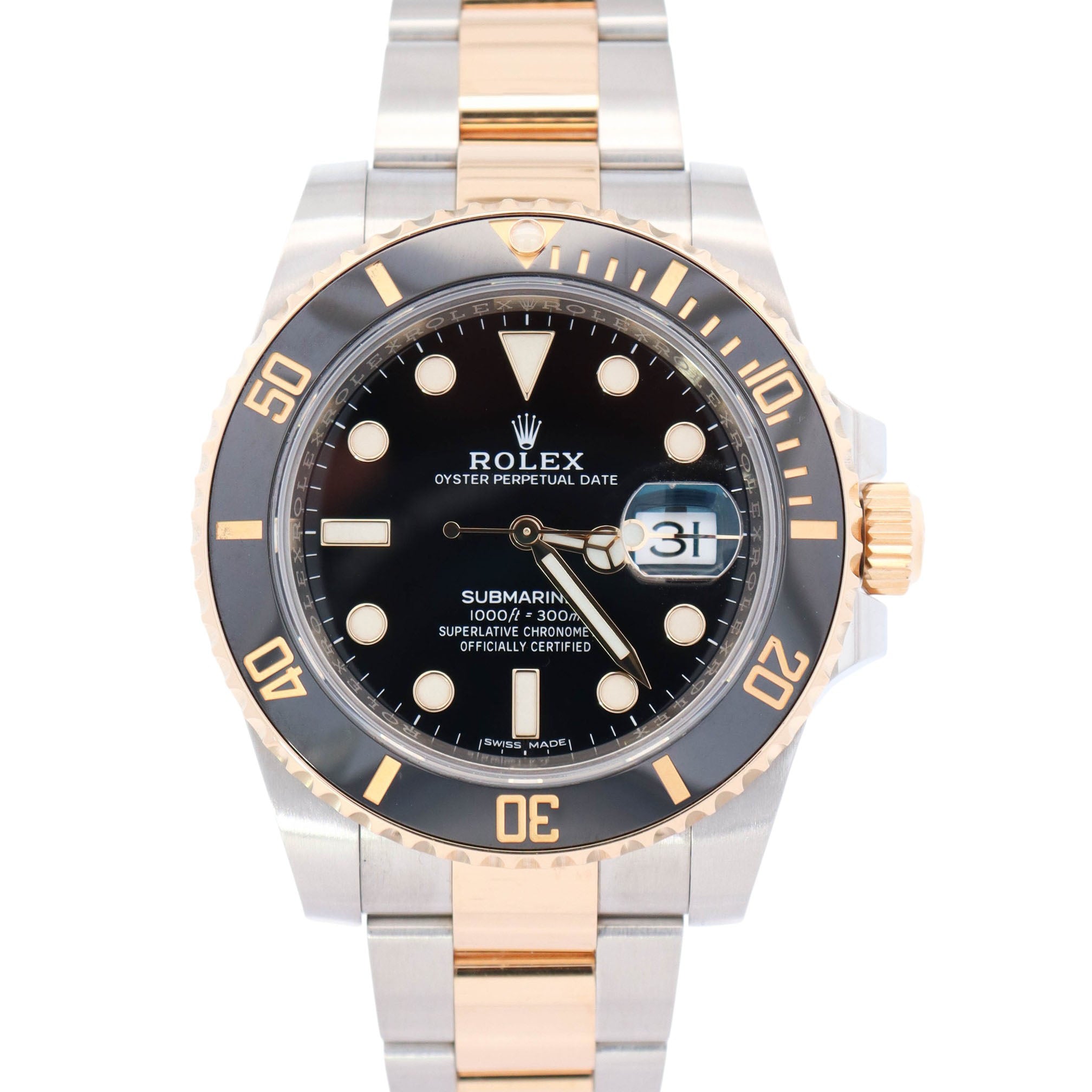 Rolex Submariner 40mm Black Dial Ref# 116613LN - Happy Jewelers Fine Jewelry Lifetime Warranty