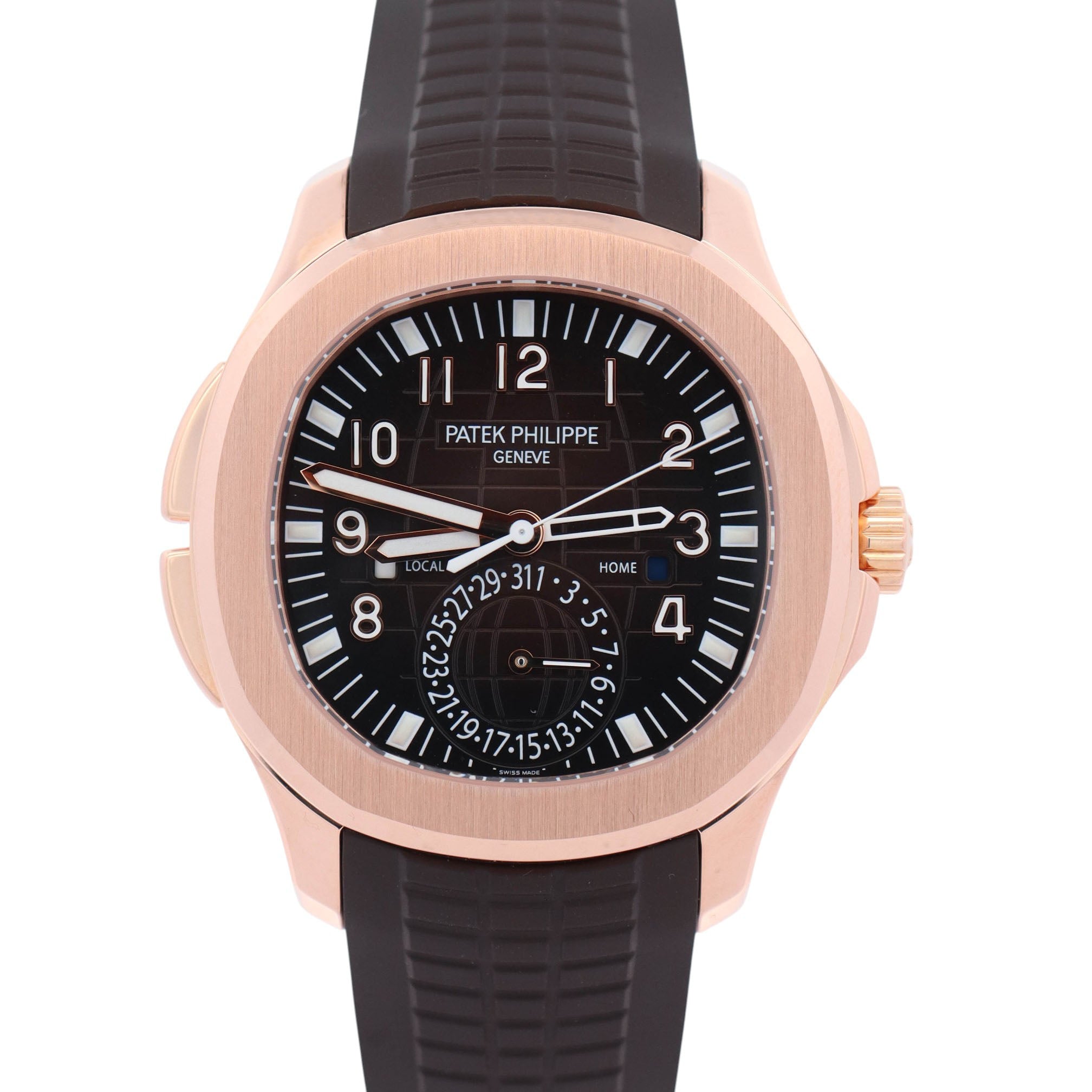 Patek Philippe Aquanaut 40mm Brown Dial Watch Ref# 5164R-001