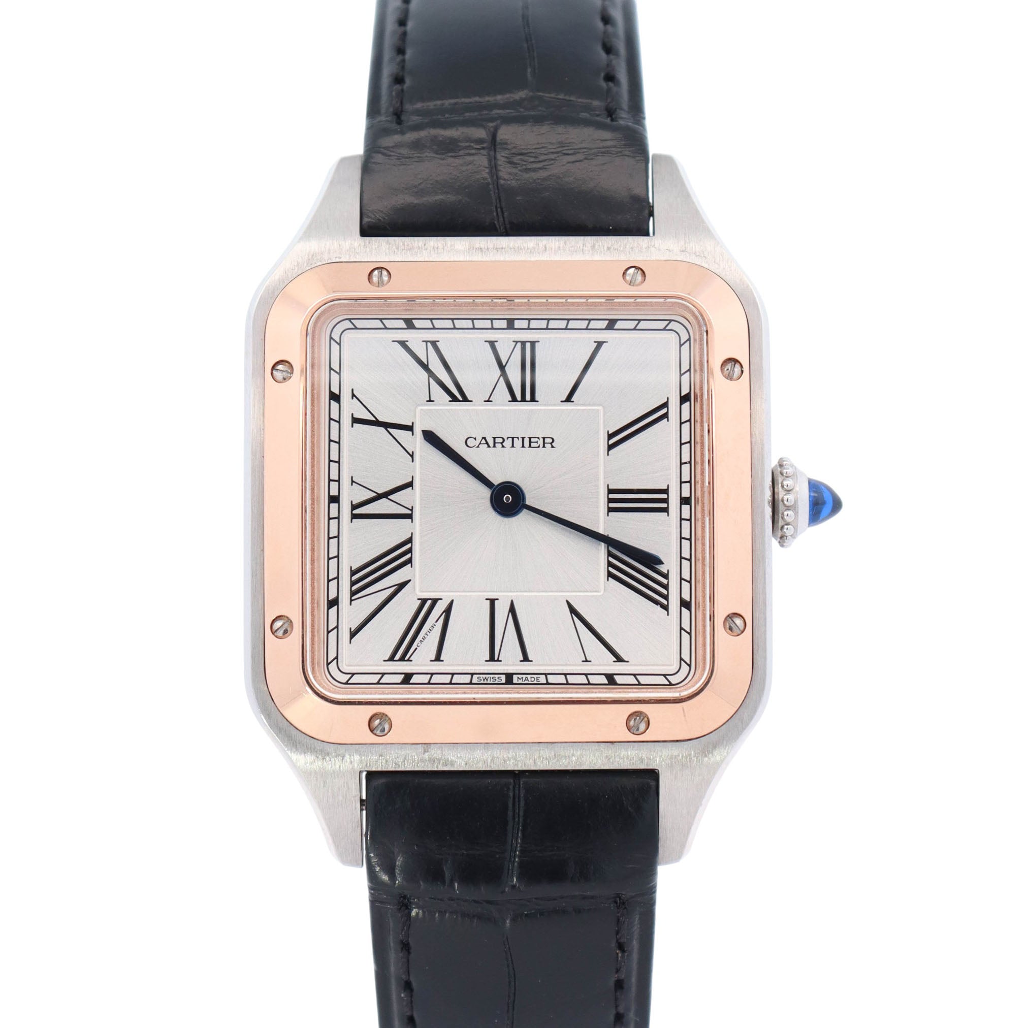 Cartier Santos 31mm White Dial Watch Ref# W2SA0011