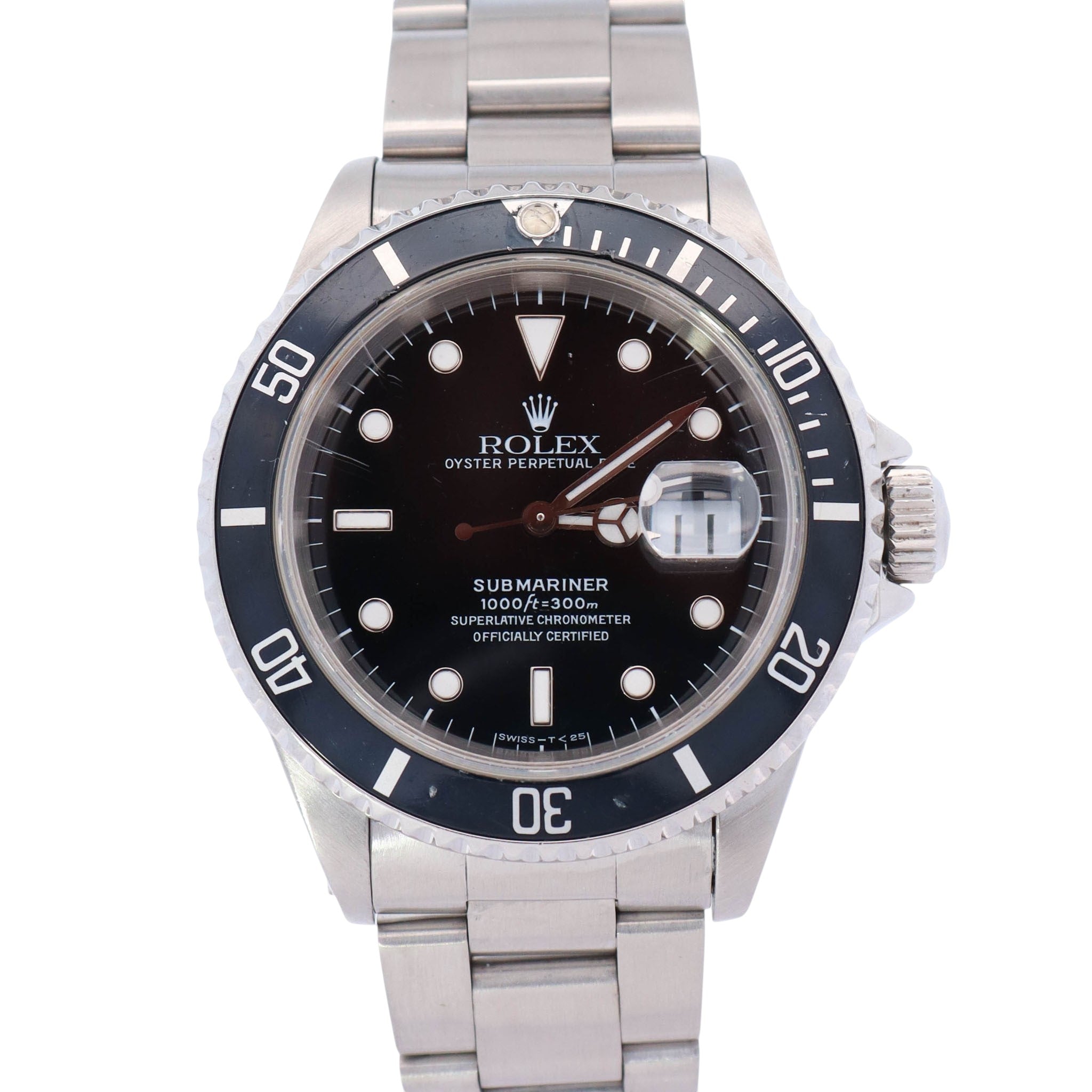 Rolex Submariner 40mm Black Dial Watch Ref# 116610 - Happy Jewelers Fine Jewelry Lifetime Warranty