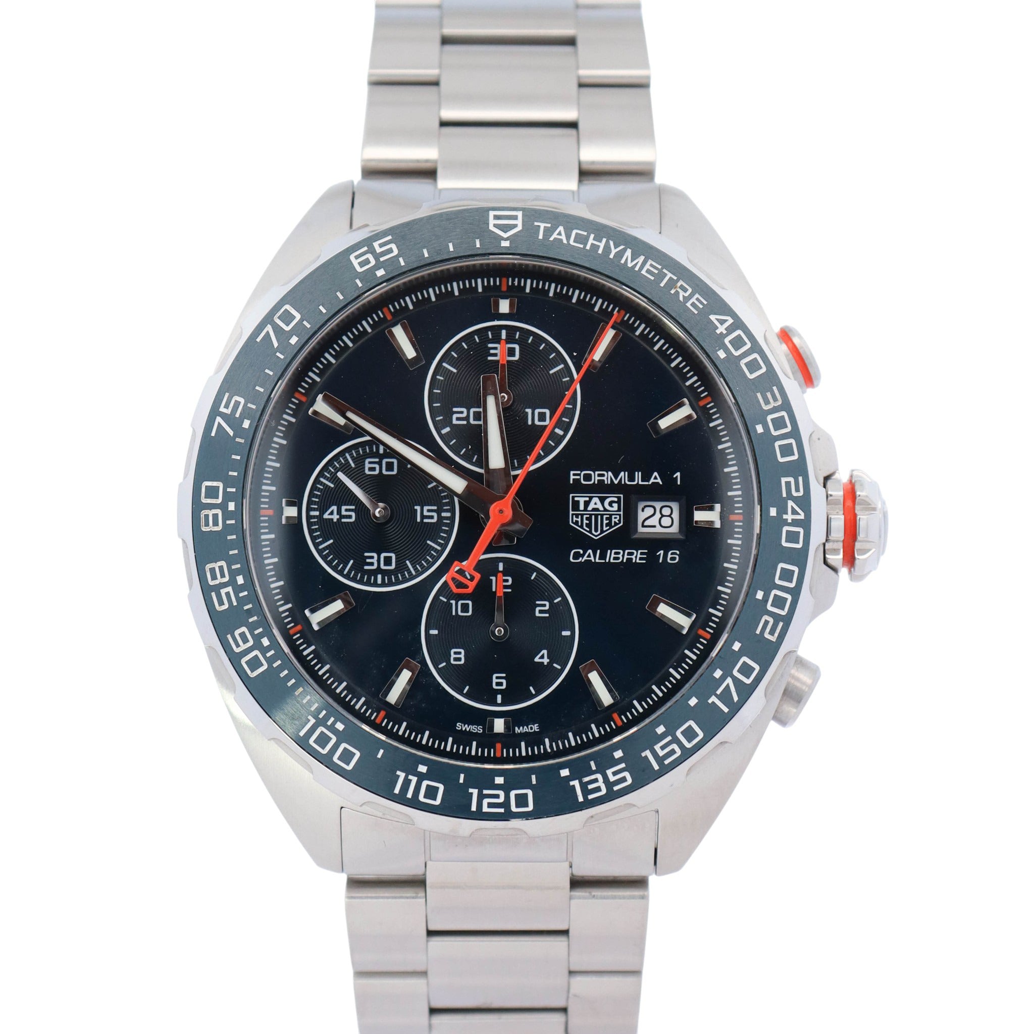 Tag Heuer Formula 1 44mm Blue Dial Watch Ref# CAZ201G.BA0876