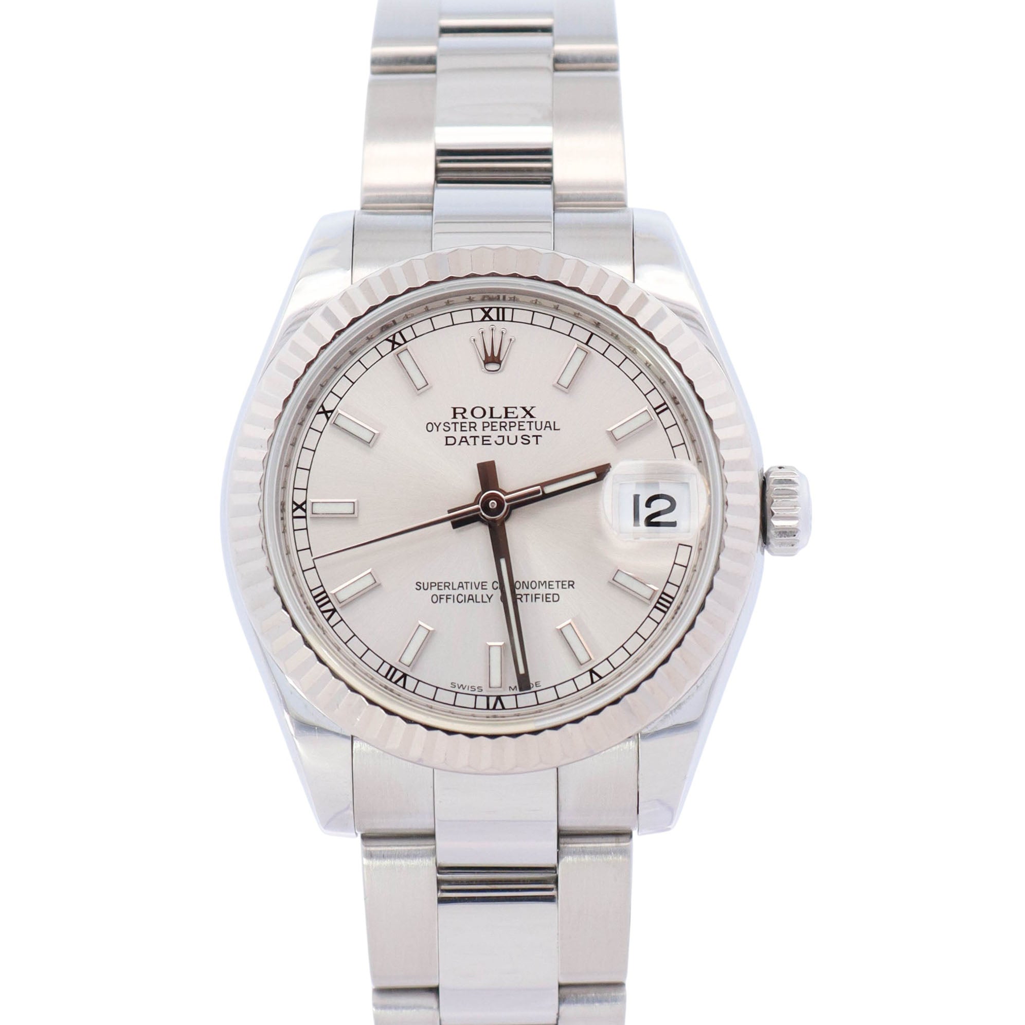 Rolex Datejust 31mm Silver Dial Watch Ref# 178274 - Happy Jewelers Fine Jewelry Lifetime Warranty