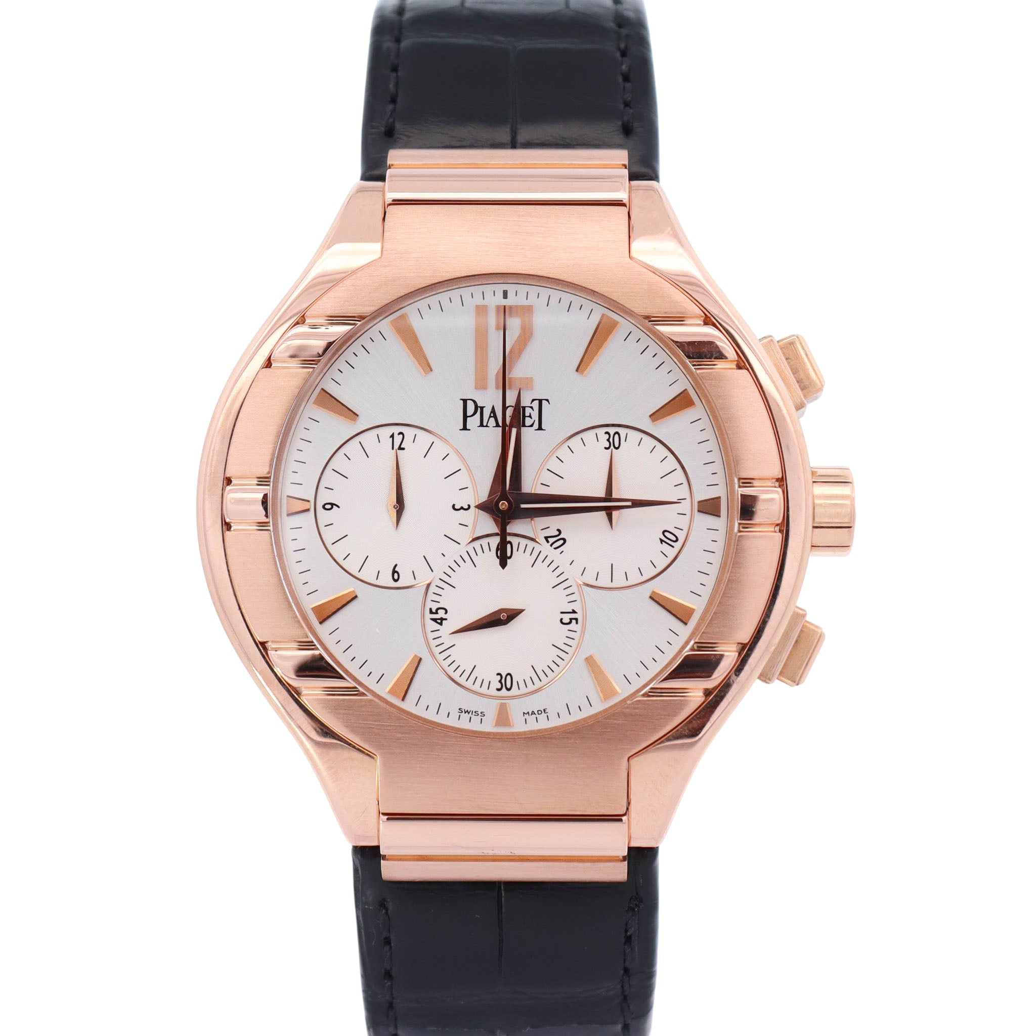 Piaget Altiplano 40mm Silver Dial Watch Ref# P10177 - Happy Jewelers Fine Jewelry Lifetime Warranty