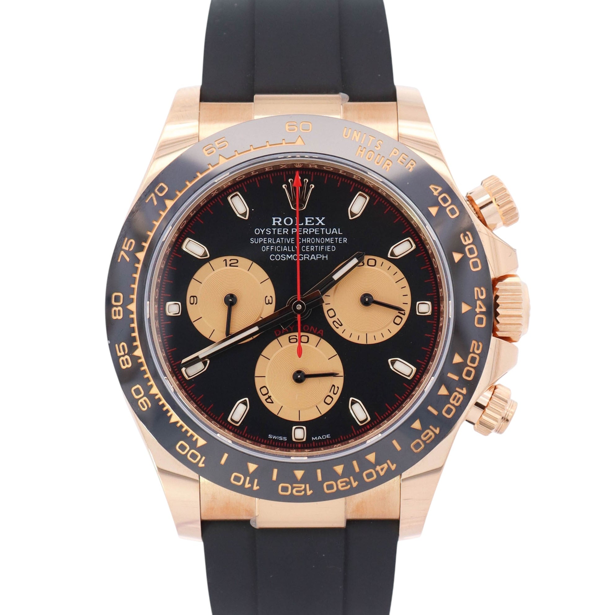 Rolex Daytona 40mm Black Dial Watch Ref# 116518LN - Happy Jewelers Fine Jewelry Lifetime Warranty