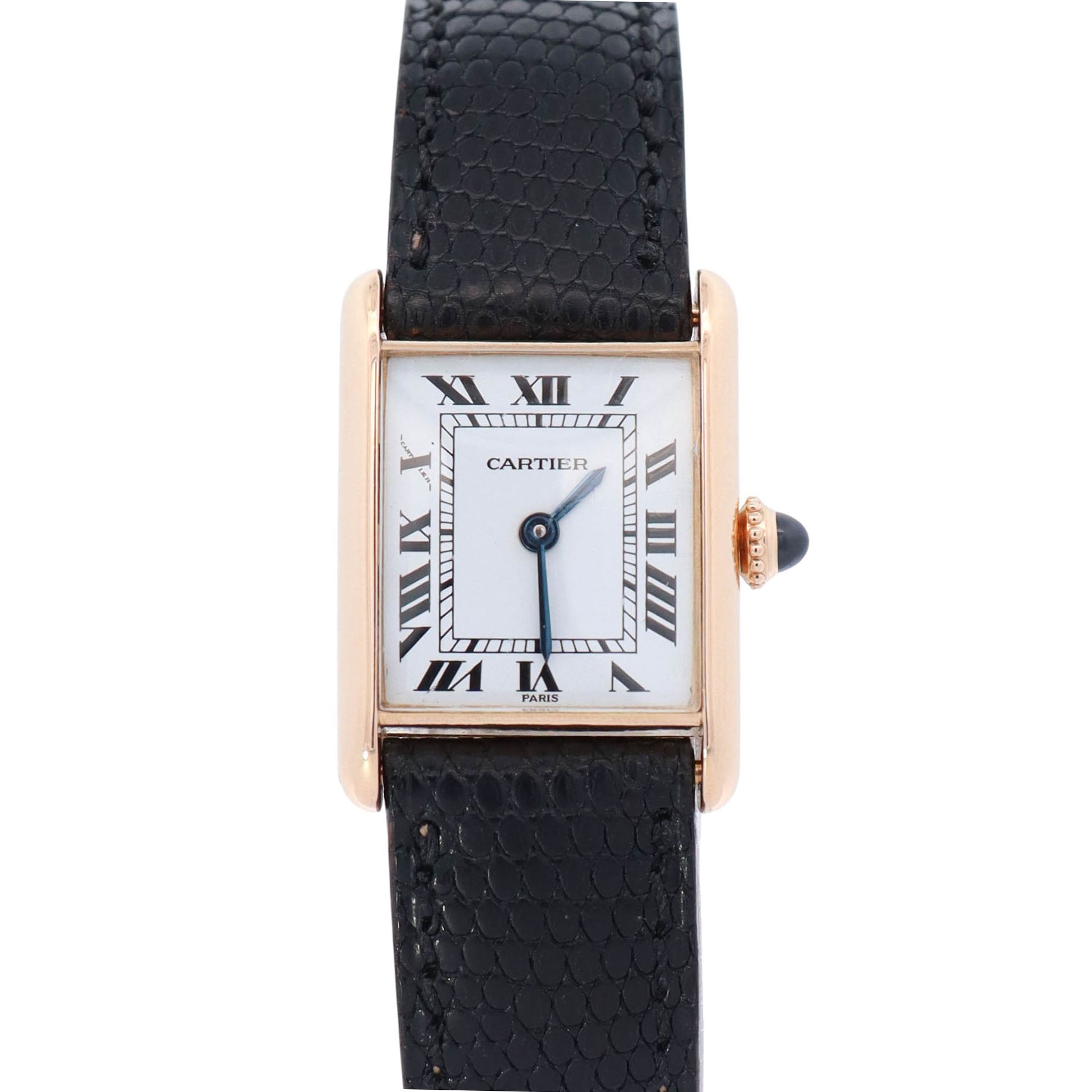 Cartier Tank 18mm White Dial Watch Ref# 88105 - Happy Jewelers Fine Jewelry Lifetime Warranty