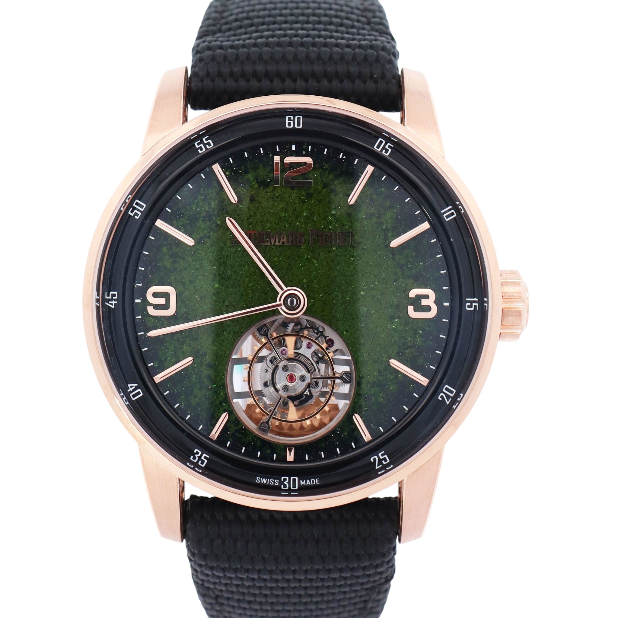 Audemars Piguet Code 11.59 41mm Green Dial Watch Ref# 26396NR.OO.D002KB.01