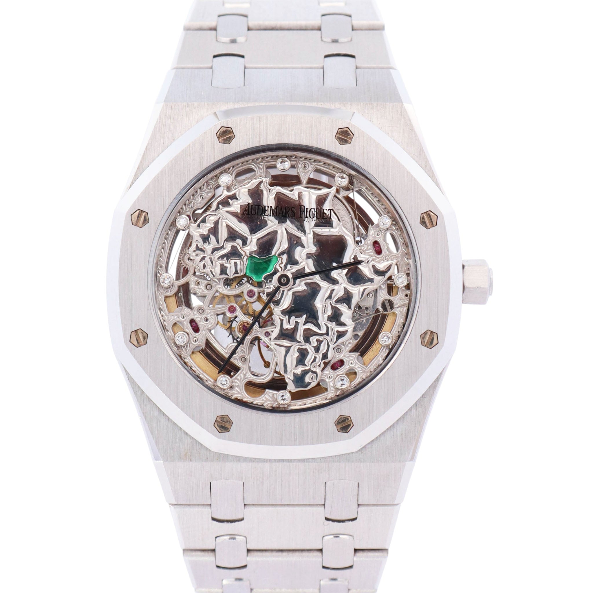 Audemars Piguet Royal Oak 39mm Skeleton Dial Watch Ref# 14811BC.OO.0944BC.01