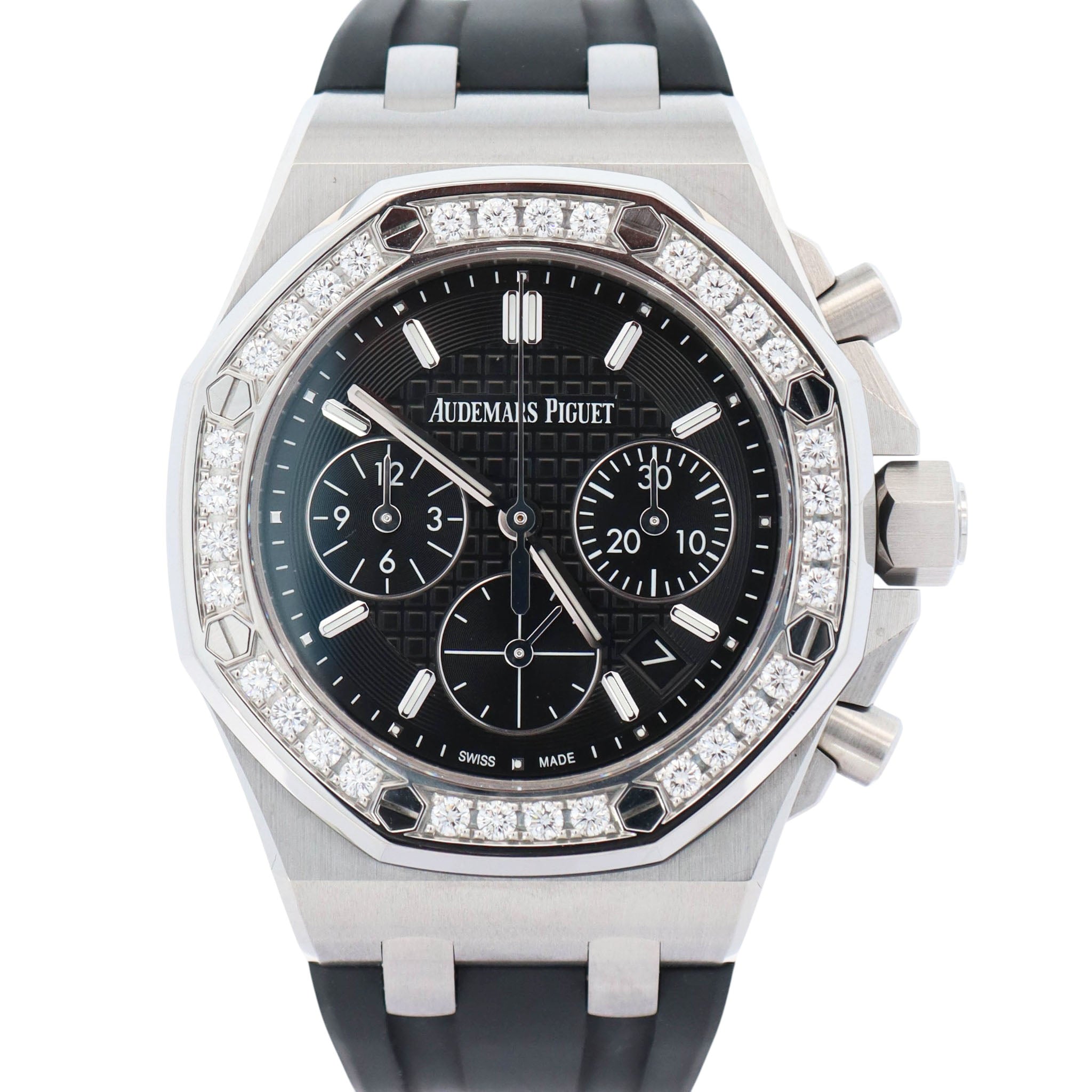 Audemars Piguet Royal Oak 37mm Black Dial Watch Ref# 26231ST.ZZ.D002CA.01