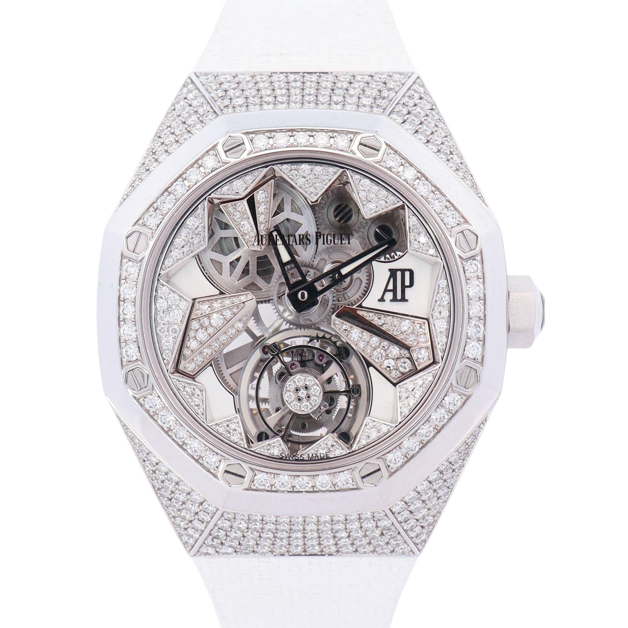 Audemars Piguet Royal Oak Concept Tourbillion 39mm Skeleton Dial Watch Ref# 26227BC.ZZ.D011CR.01