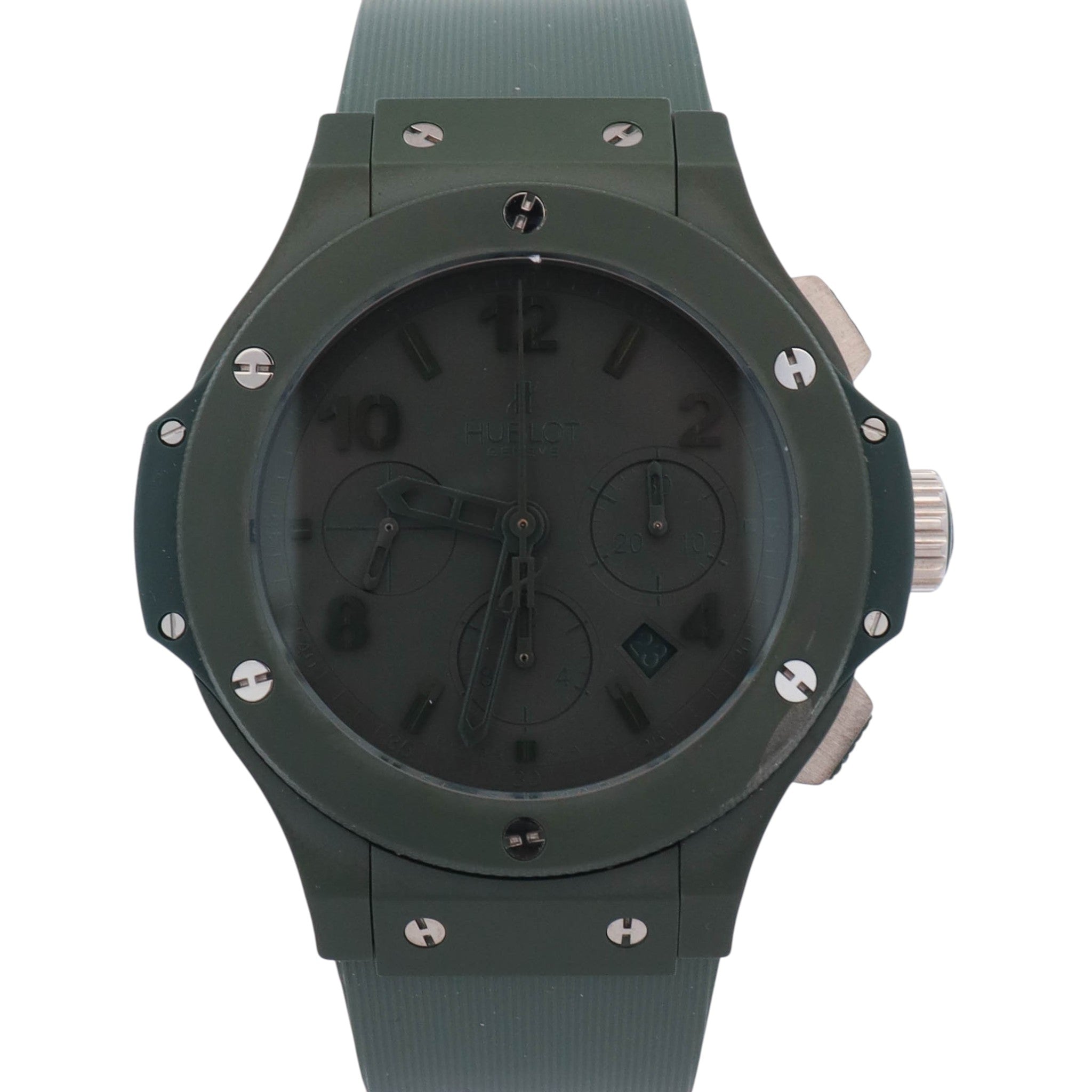 Hublot Big Bang 44mm Green Dial Watch Ref# 301.GI.5290.RG - Happy Jewelers Fine Jewelry Lifetime Warranty