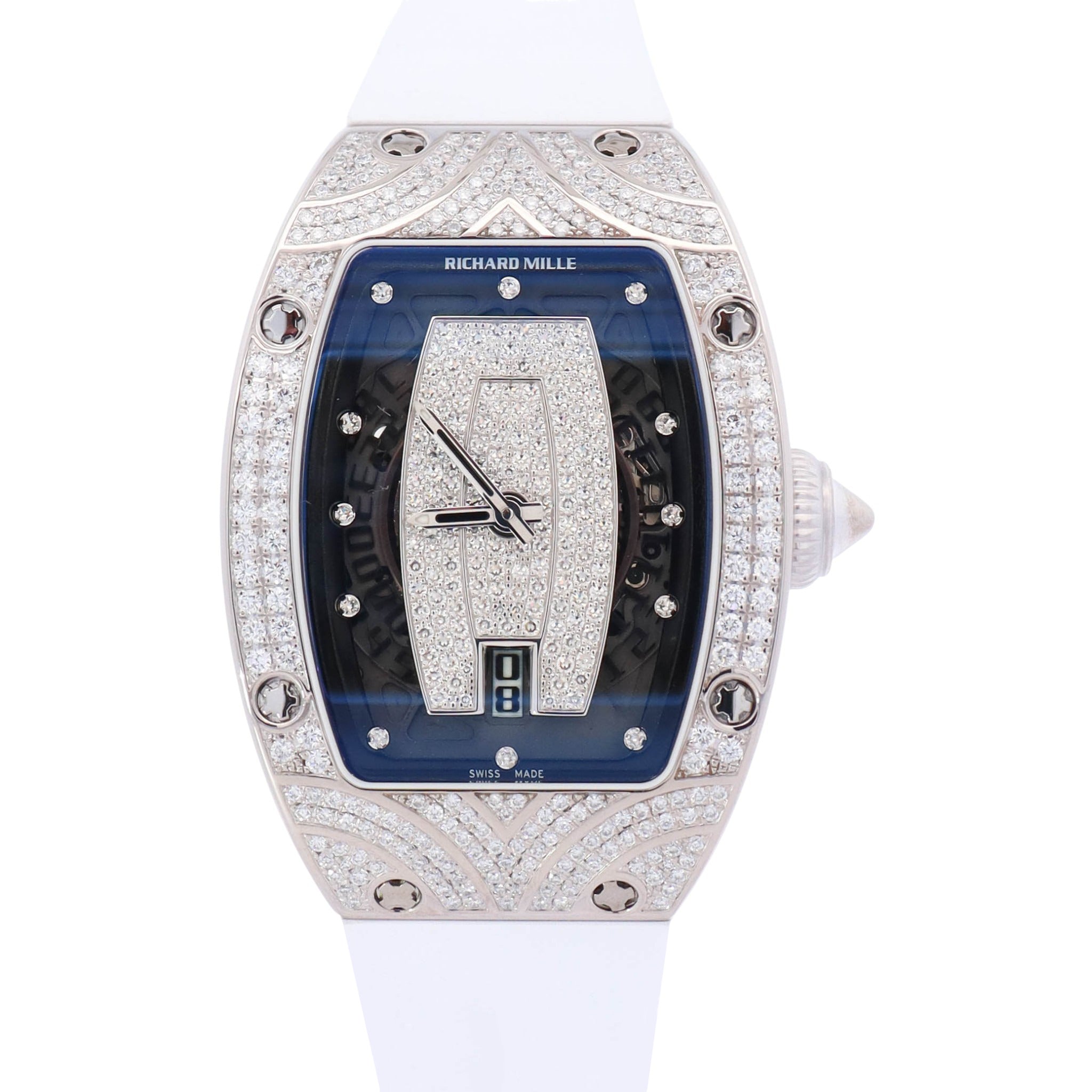 Richard Mille RM007 31mm x 45mm Factory Diamond Dial Watch Ref# RM007