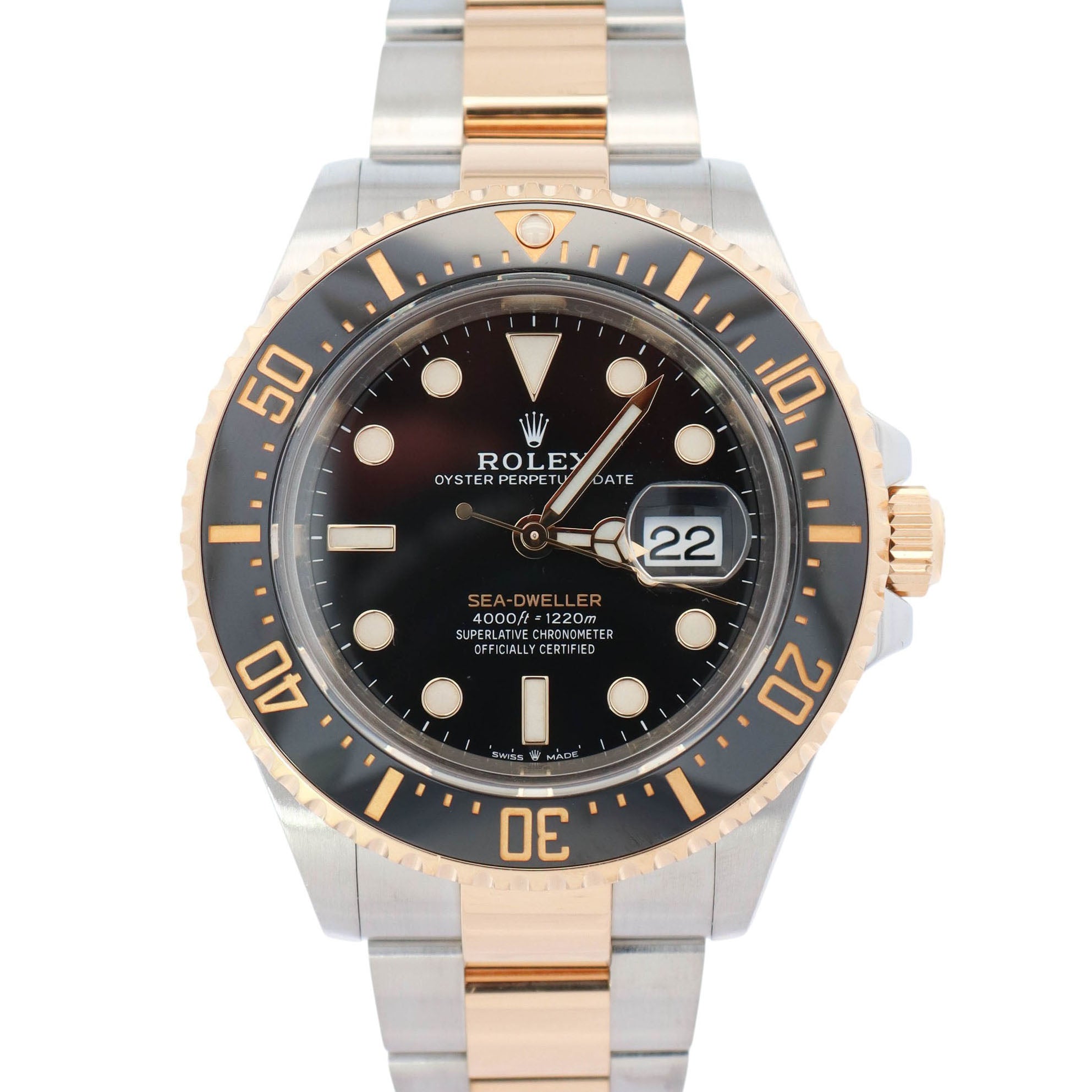 Rolex Sea-Dweller 43mm Black Dial Watch Ref# 126603 - Happy Jewelers Fine Jewelry Lifetime Warranty
