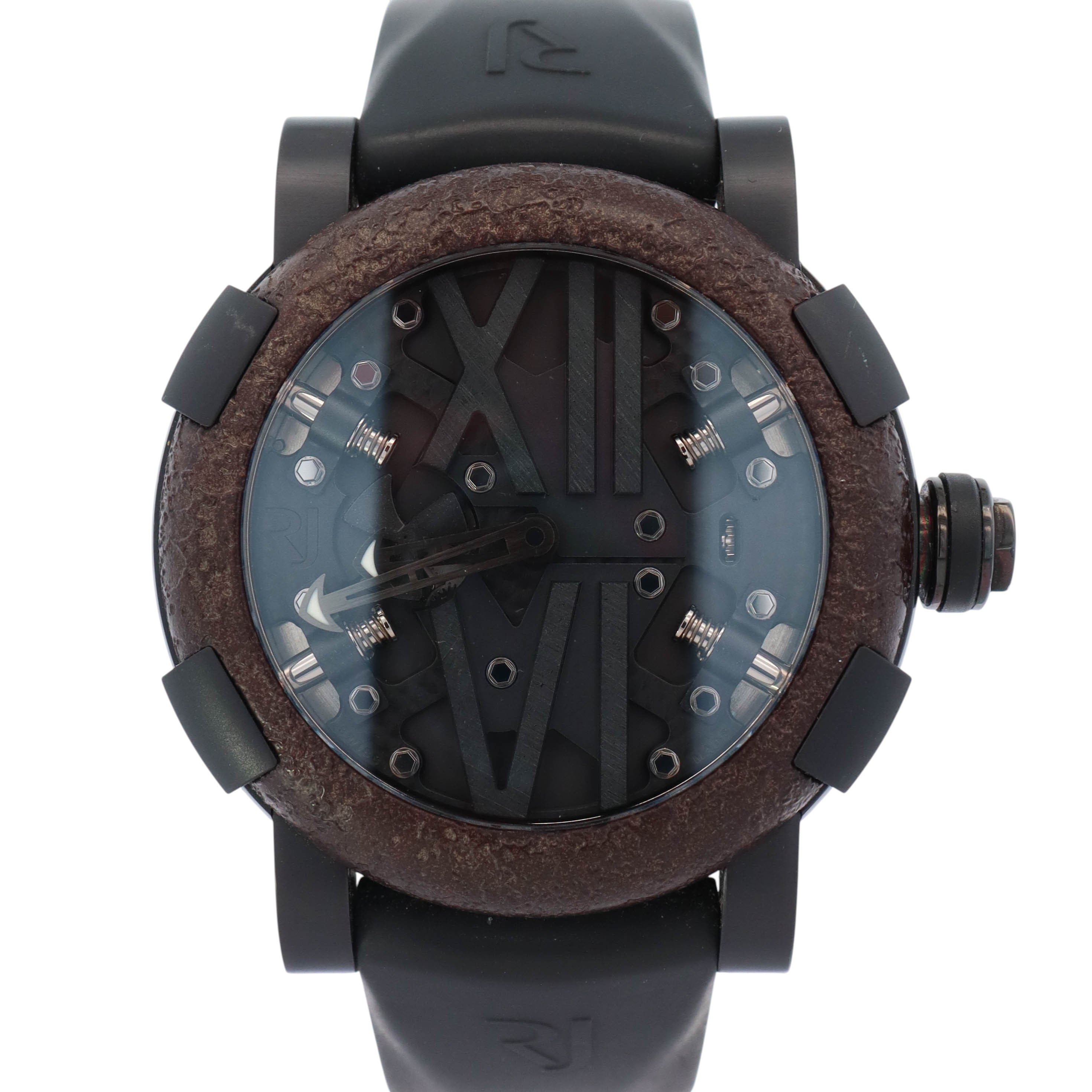 Romain Jerome Titanic-DNA Steampunk 50mm Black Textured Dial Ref# RJ.T.AU.SP.002.01
