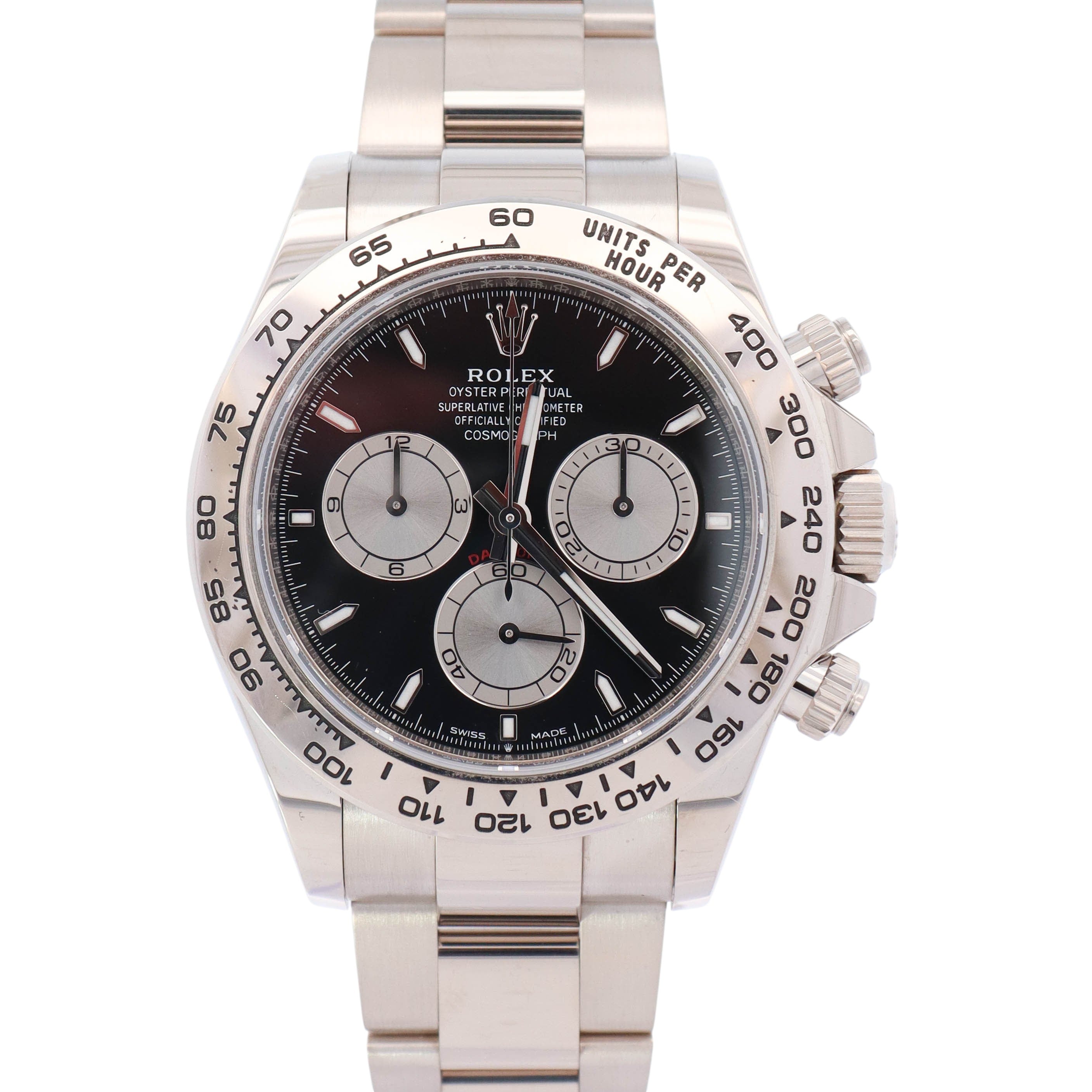 Rolex Daytona 40mm Black Dial Watch Ref# 126509 - Happy Jewelers Fine Jewelry Lifetime Warranty