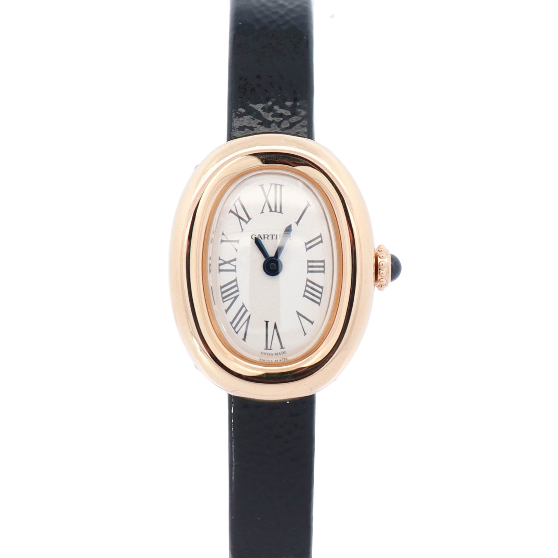 Cartier Baignoire 24.6 mm x 18.7 mm White Dial Watch Ref# WGBA0041 - Happy Jewelers Fine Jewelry Lifetime Warranty