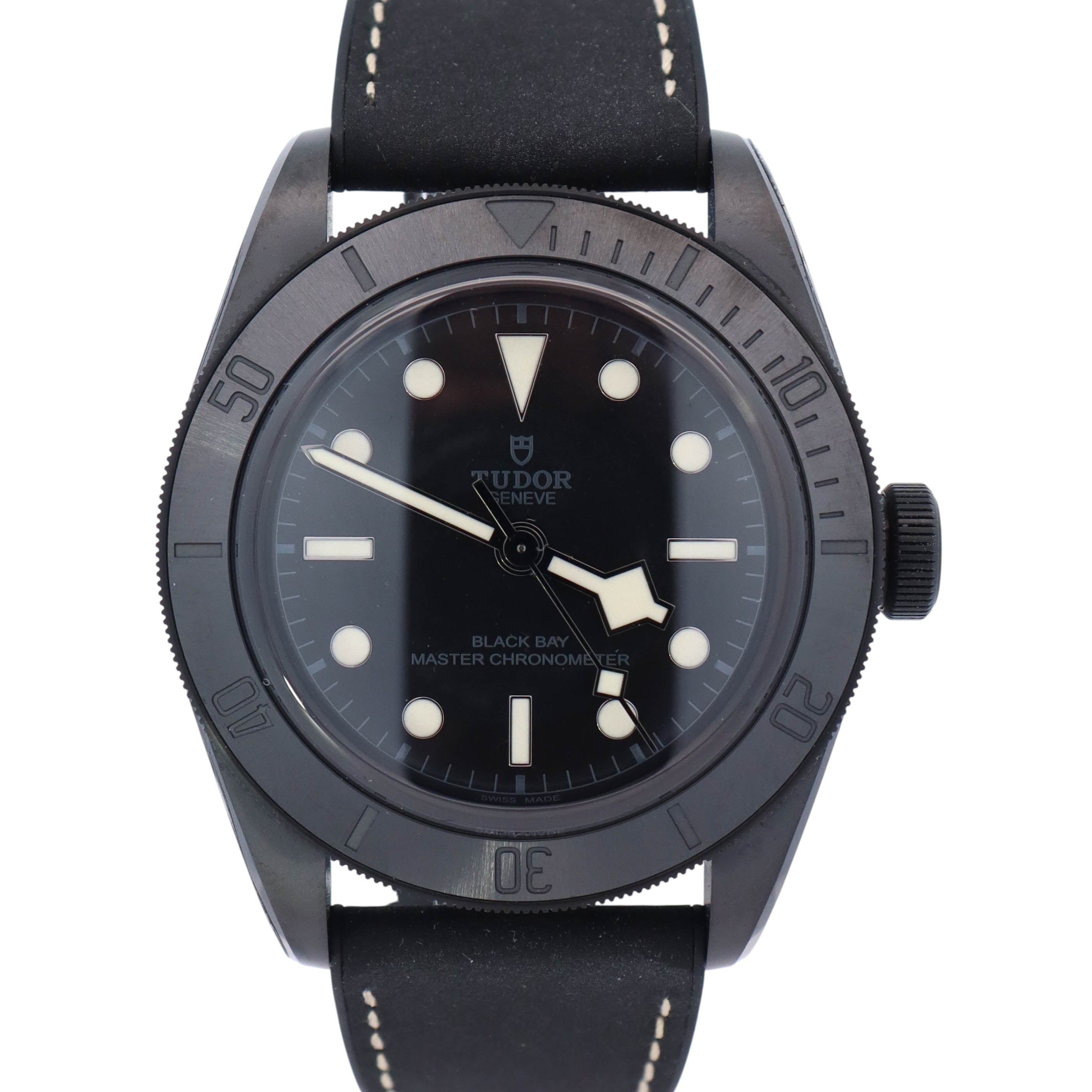 Tudor Black Bay 41mm Black Dial Watch Ref# 79210CNU-0001 - Happy Jewelers Fine Jewelry Lifetime Warranty