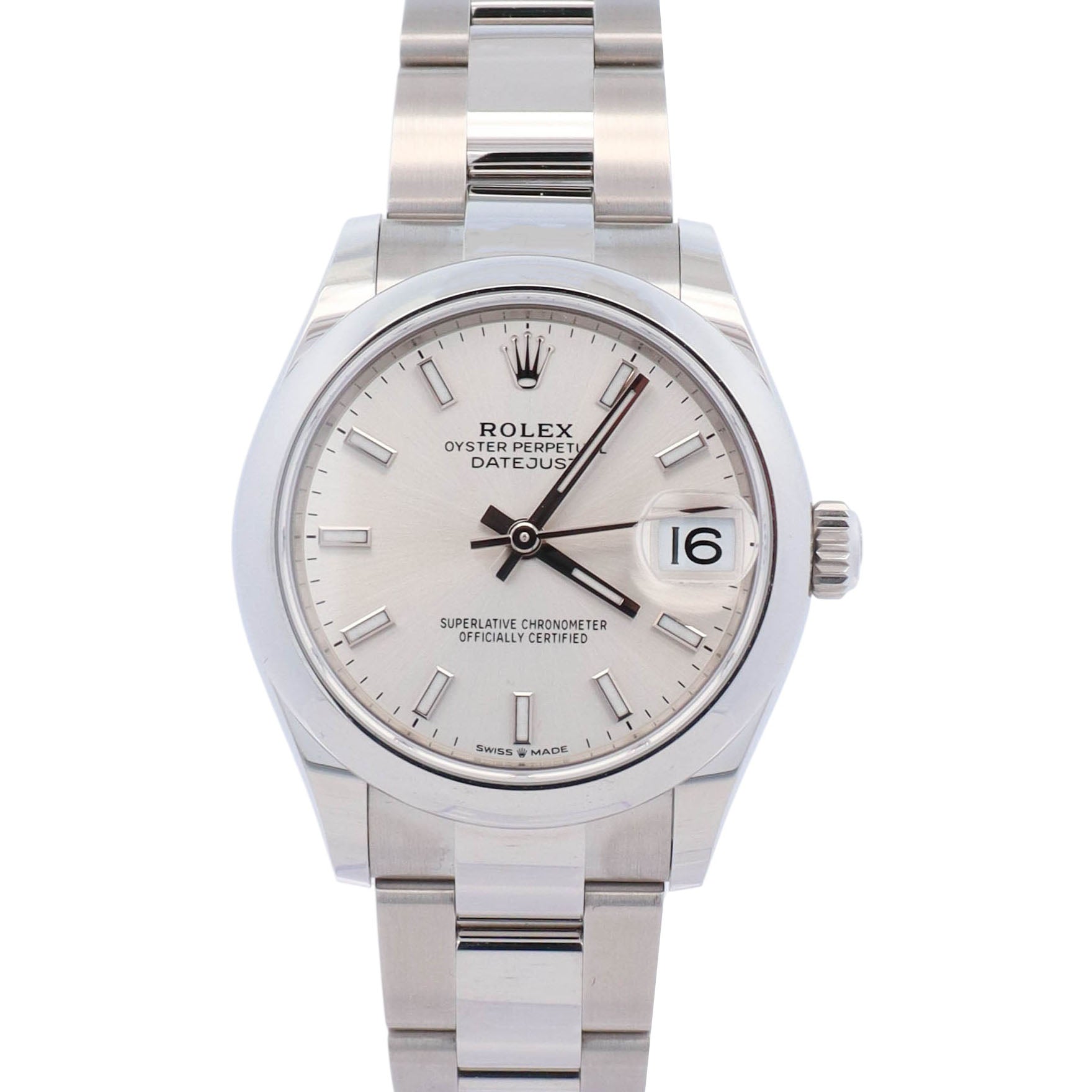 Rolex Datejust 31mm Silver Dial Watch Ref# 278240 - Happy Jewelers Fine Jewelry Lifetime Warranty