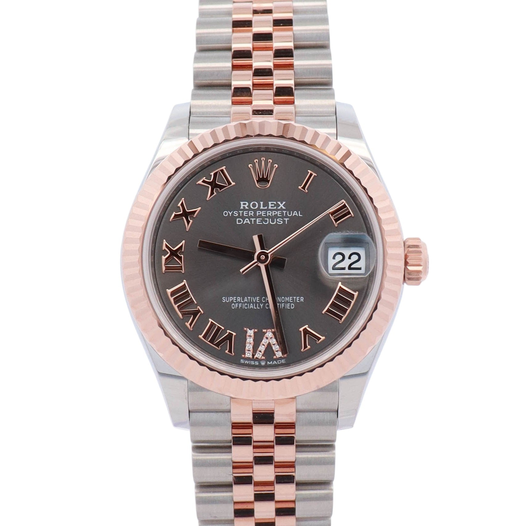 Rolex Datejust 31mm Rhodium Dial Watch Ref# 278271 – Happy Jewelers