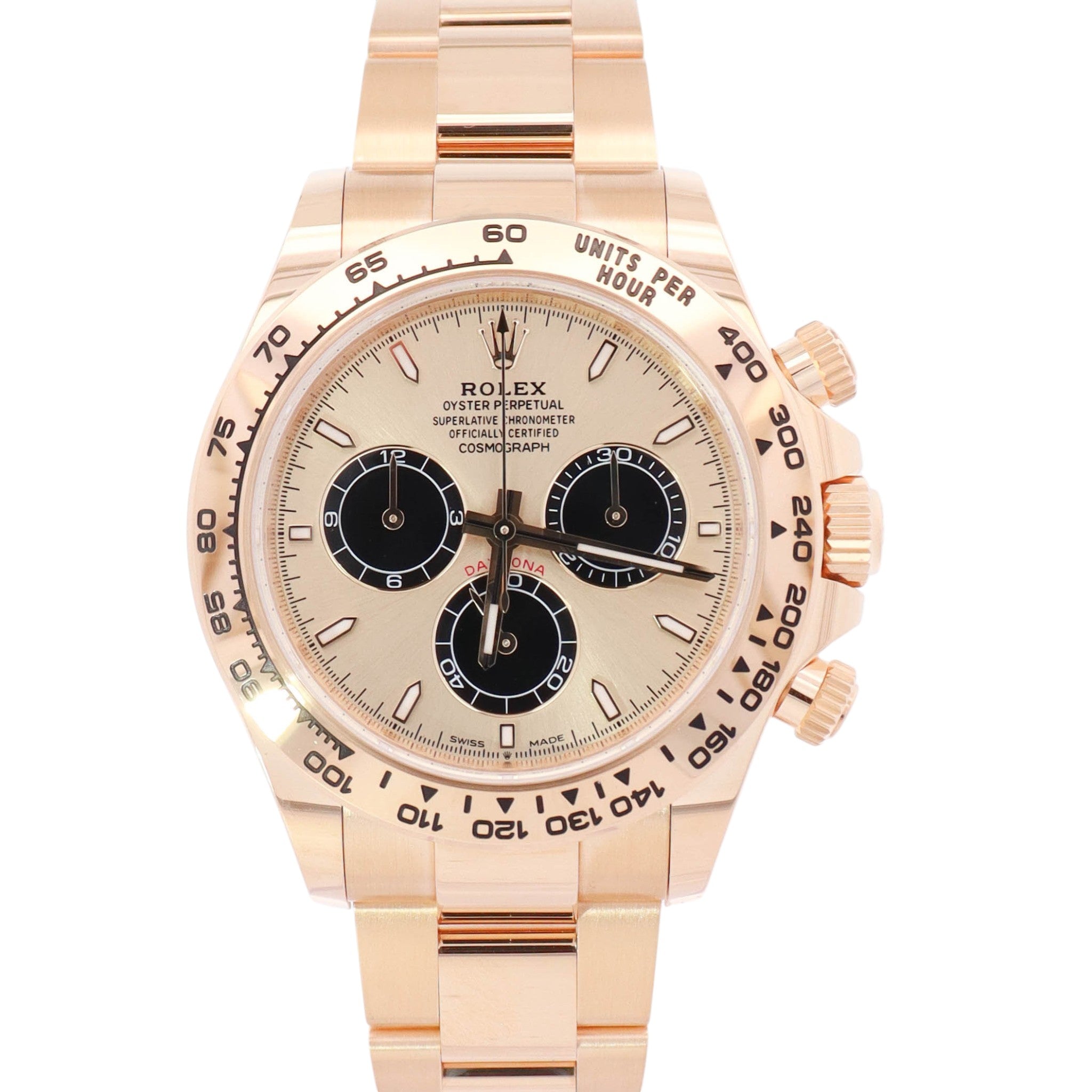 Rolex Daytona 40mm Champagne Dial Watch Ref# 126508 - Happy Jewelers Fine Jewelry Lifetime Warranty