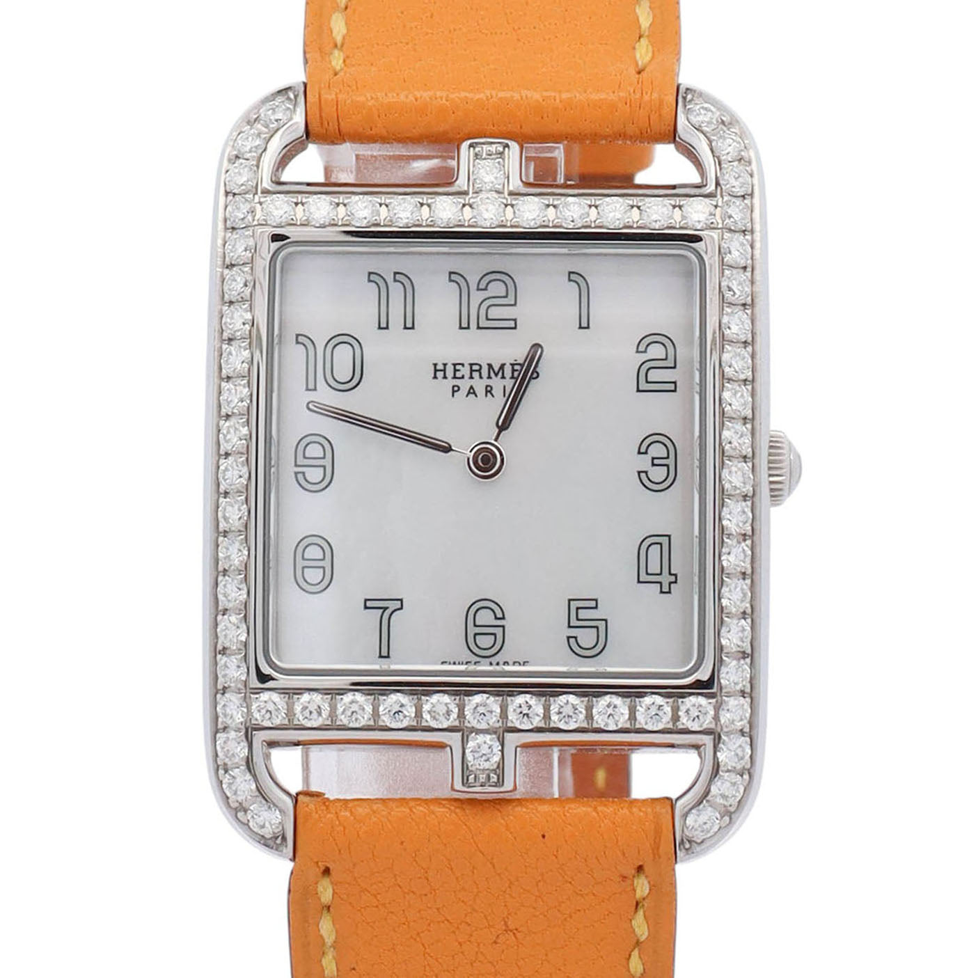 Hermes Cape Cod 31mm MOP Dial Watch Ref# CC2.730 - Happy Jewelers Fine Jewelry Lifetime Warranty