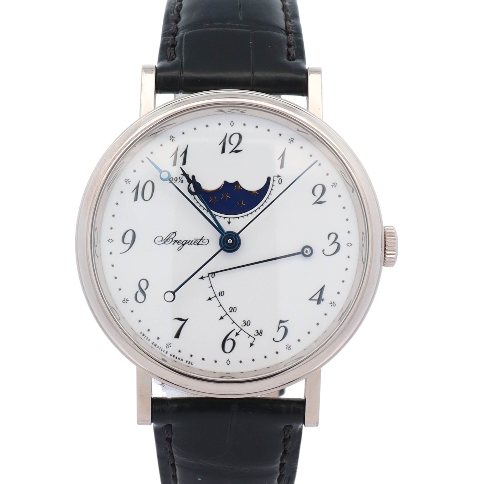 Breguet Classique 7787 39mm White Dial Watch Ref# 7787BB/29/9V6 - Happy Jewelers Fine Jewelry Lifetime Warranty
