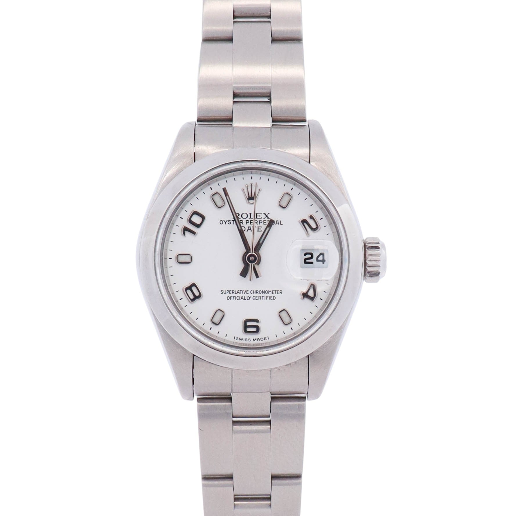 Rolex Datejust 26mm White Dial Watch Ref# 79160 - Happy Jewelers Fine Jewelry Lifetime Warranty