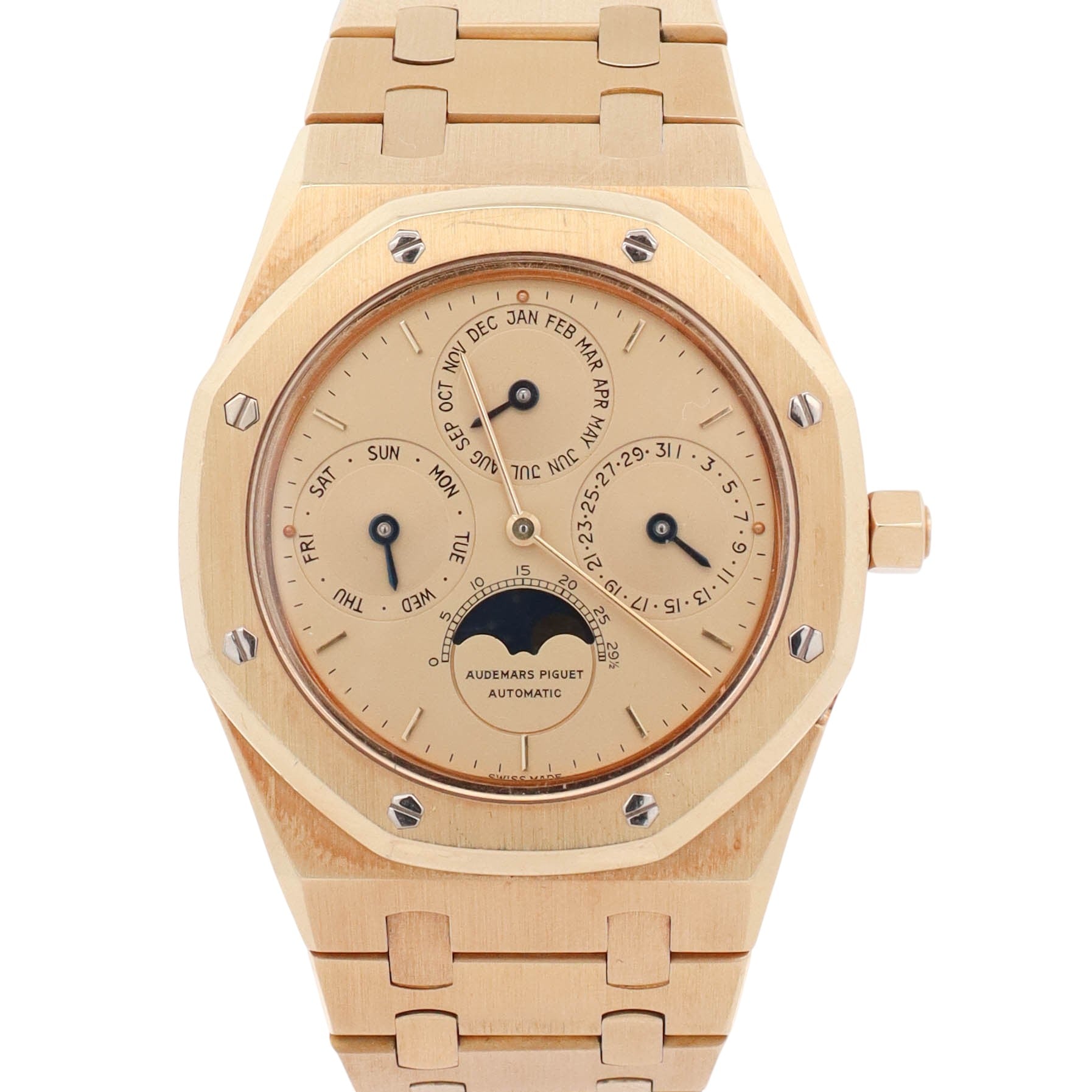 Audemars Piguet Royal Oak 39mm Champagne Dial Watch Ref# 25654BA.OO.0944BA.01 - Happy Jewelers Fine Jewelry Lifetime Warranty