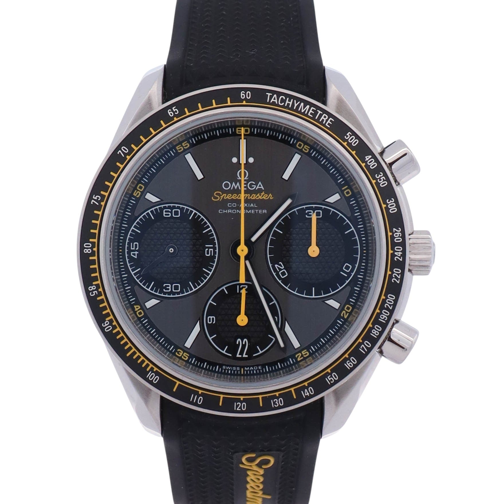 Omega Speedmaster 40mm Gray Dial Watch Ref# 326.32.40.50.06.001 - Happy Jewelers Fine Jewelry Lifetime Warranty