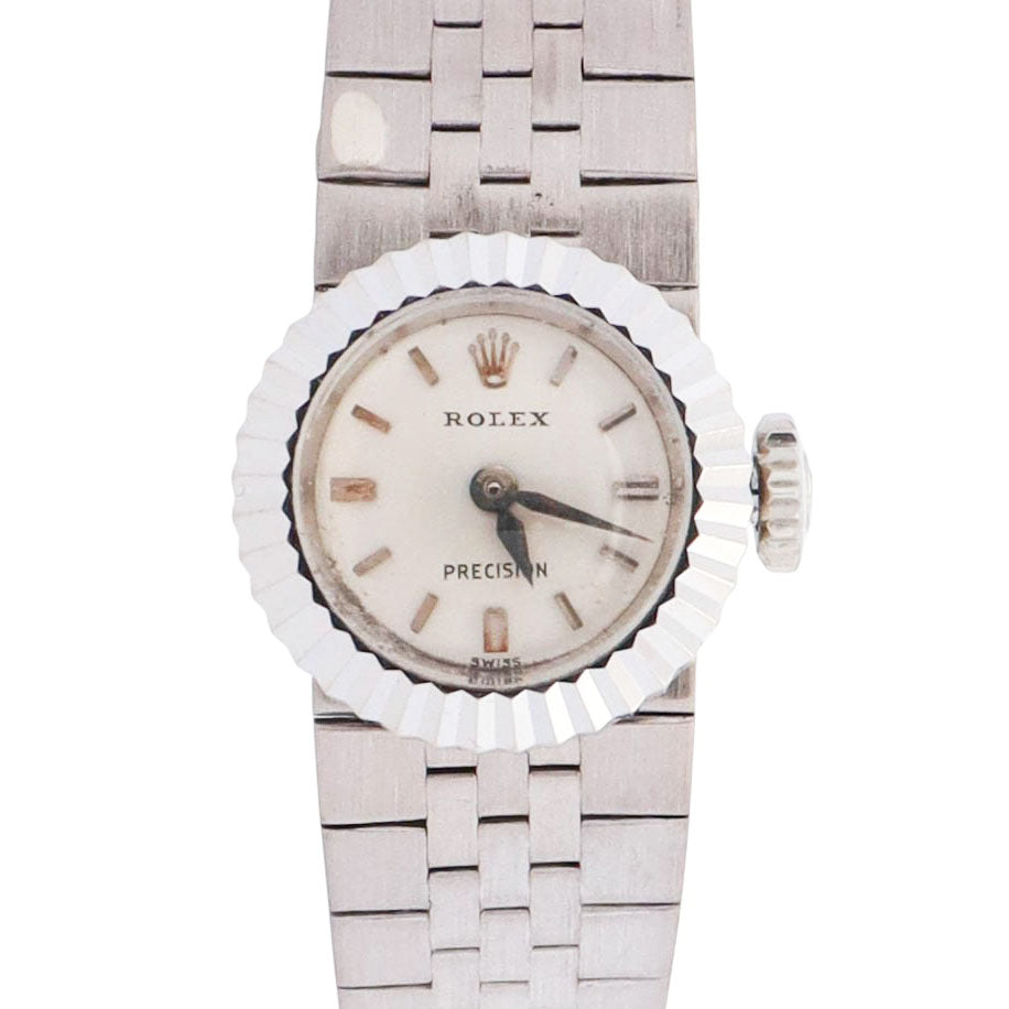 Rolex Chameleon Precision 15mm Silver Dial Watch - Happy Jewelers Fine Jewelry Lifetime Warranty