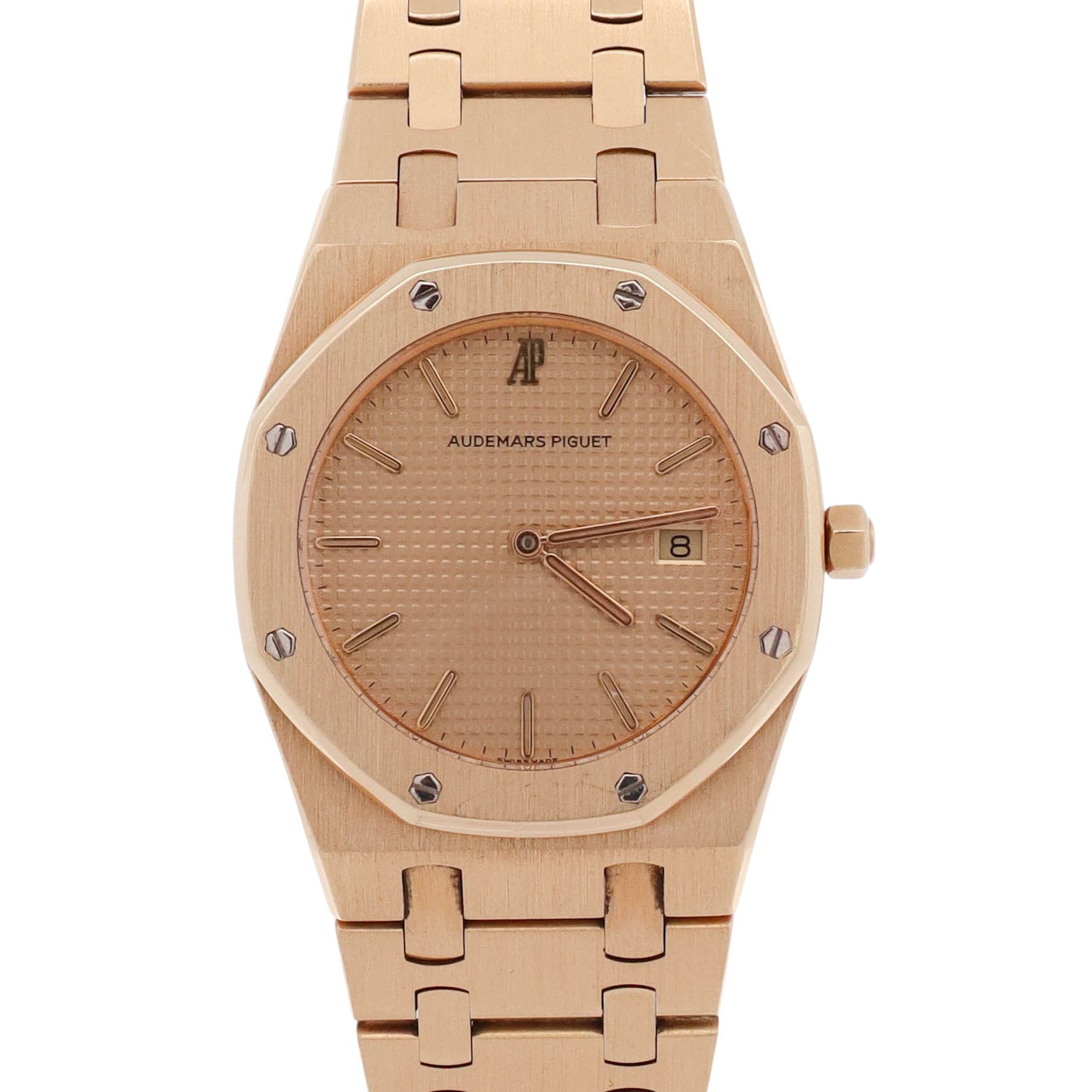 Audemars Piguet Royal Oak 33mm Champagne Dial Watch Ref# 56175BA - Happy Jewelers Fine Jewelry Lifetime Warranty