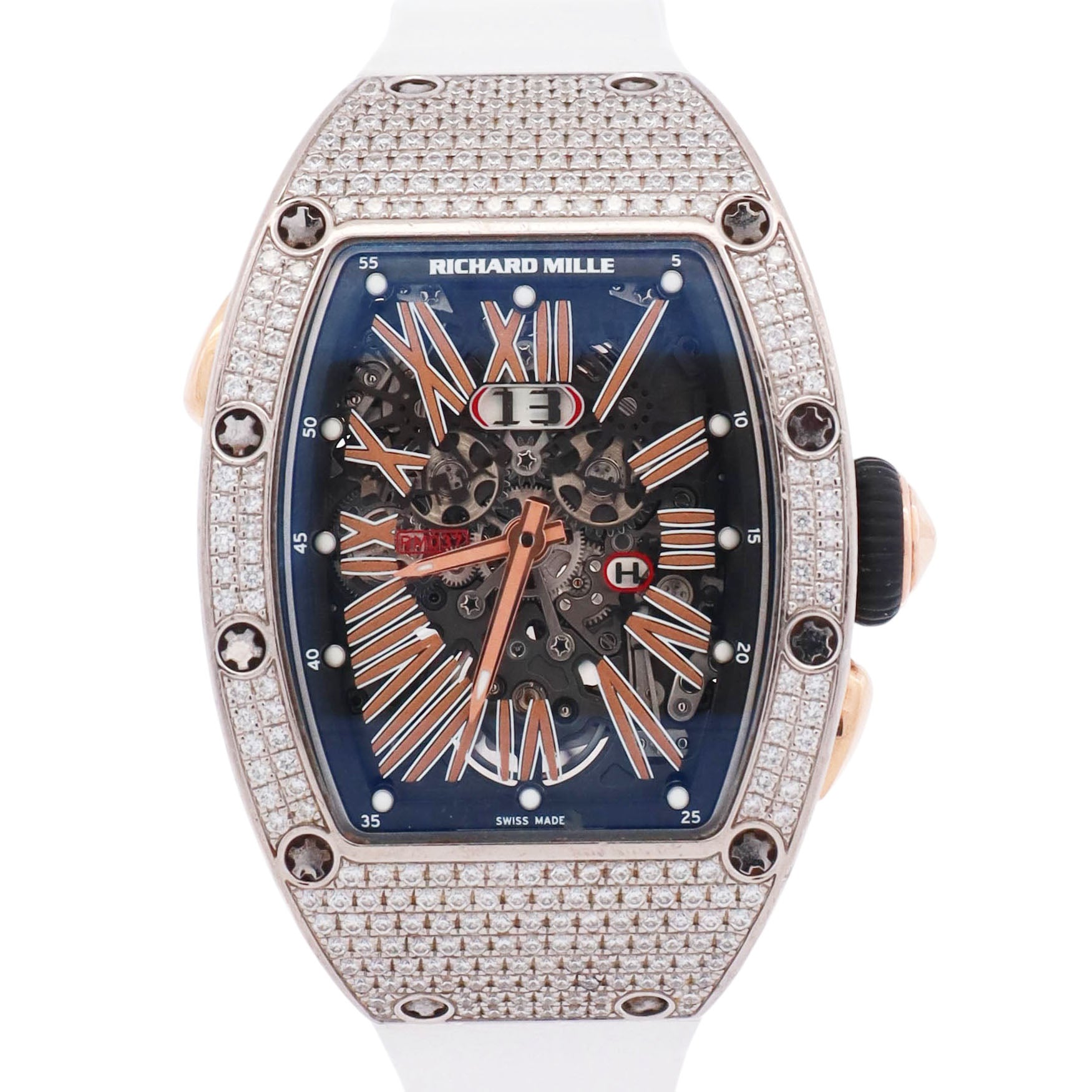 Richard Mille RM037 52.2mm Skeleton Dial Watch Ref# RM037 - Happy Jewelers Fine Jewelry Lifetime Warranty