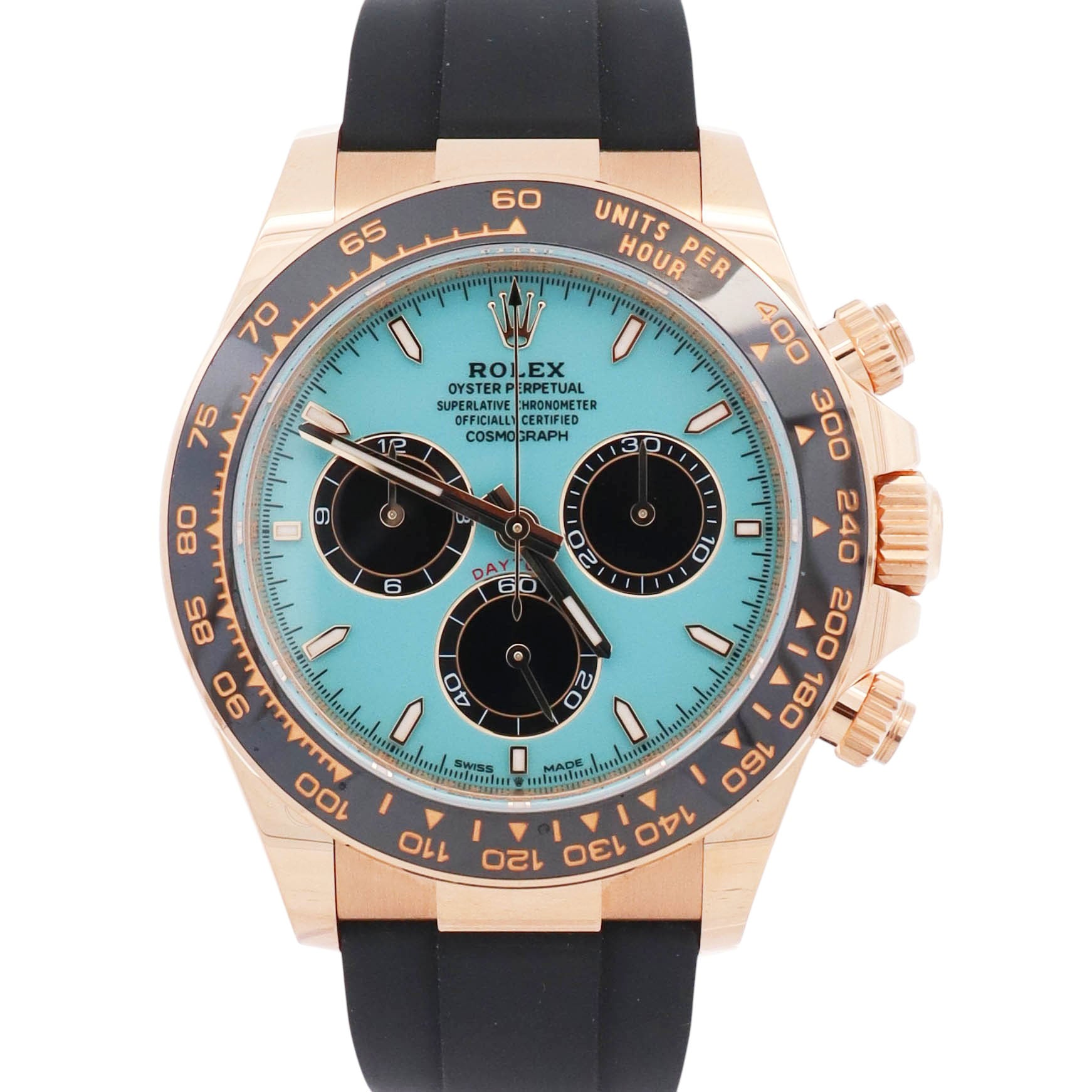 Rolex Daytona 40mm Turquoise Dial Watch Ref# 126518LN - Happy Jewelers Fine Jewelry Lifetime Warranty