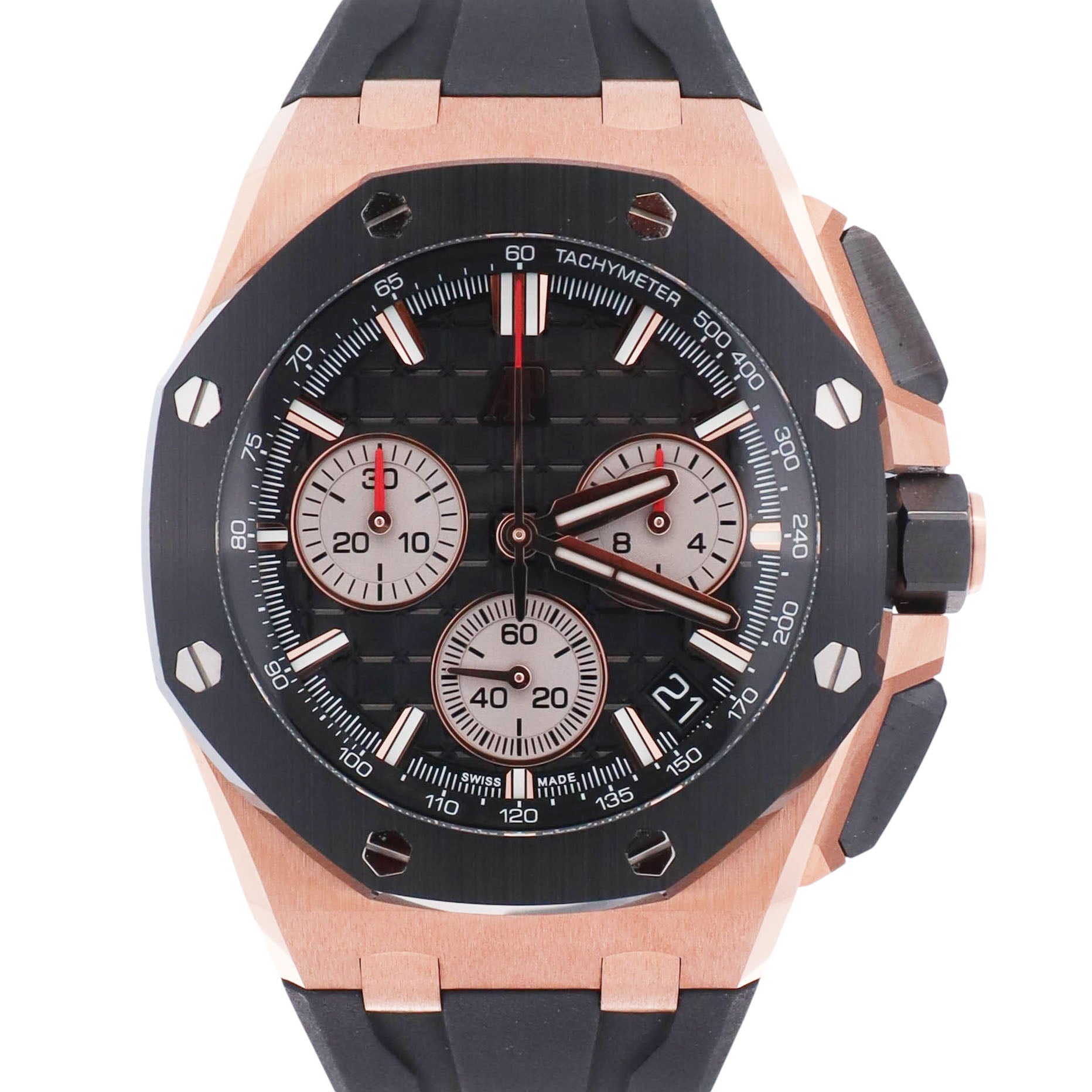 Audemars Piguet Royal Oak 43mm Black Dial Watch Ref# 26420RO.OO.A002CA.01