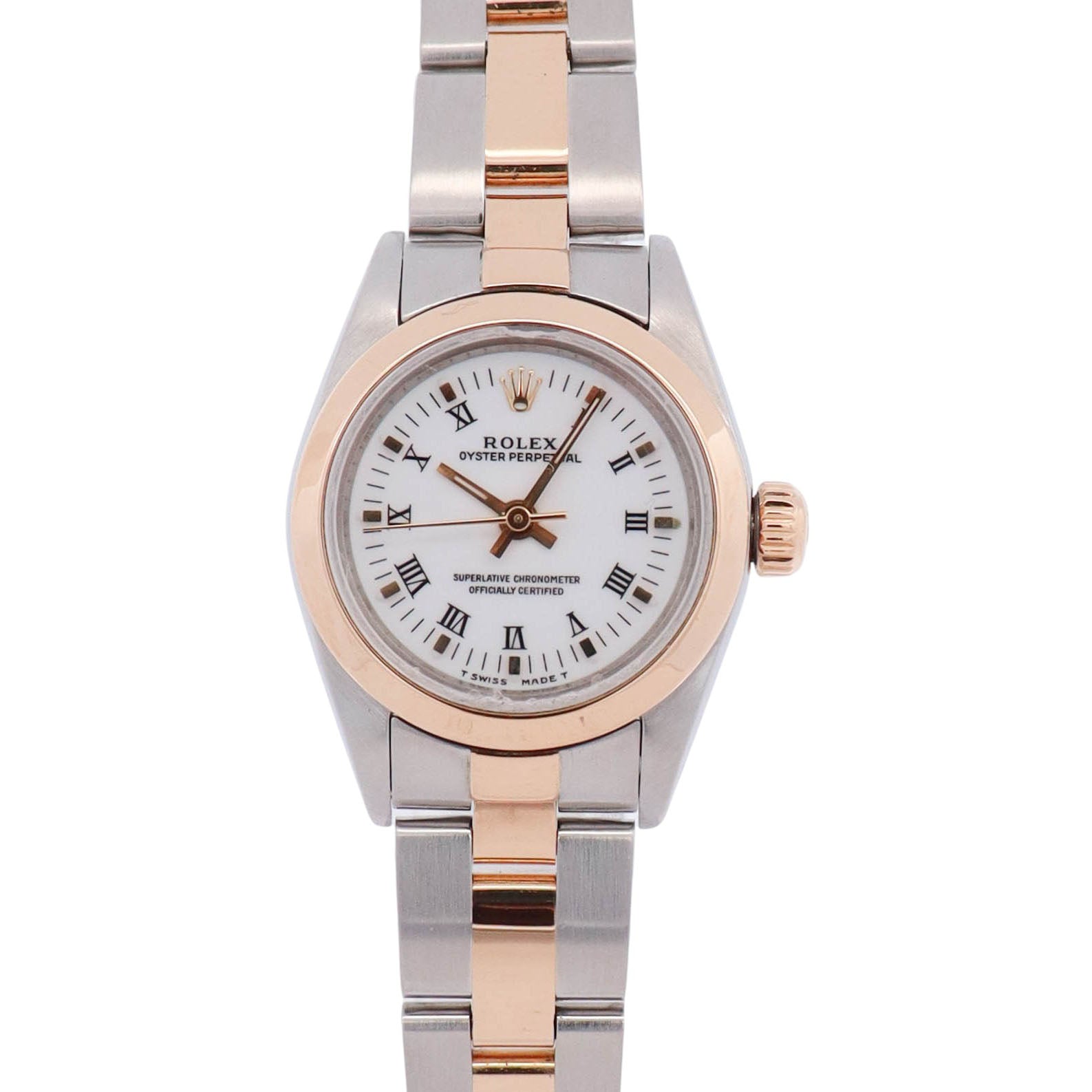 Rolex Datejust 26mm White Dial Watch Ref# 67183