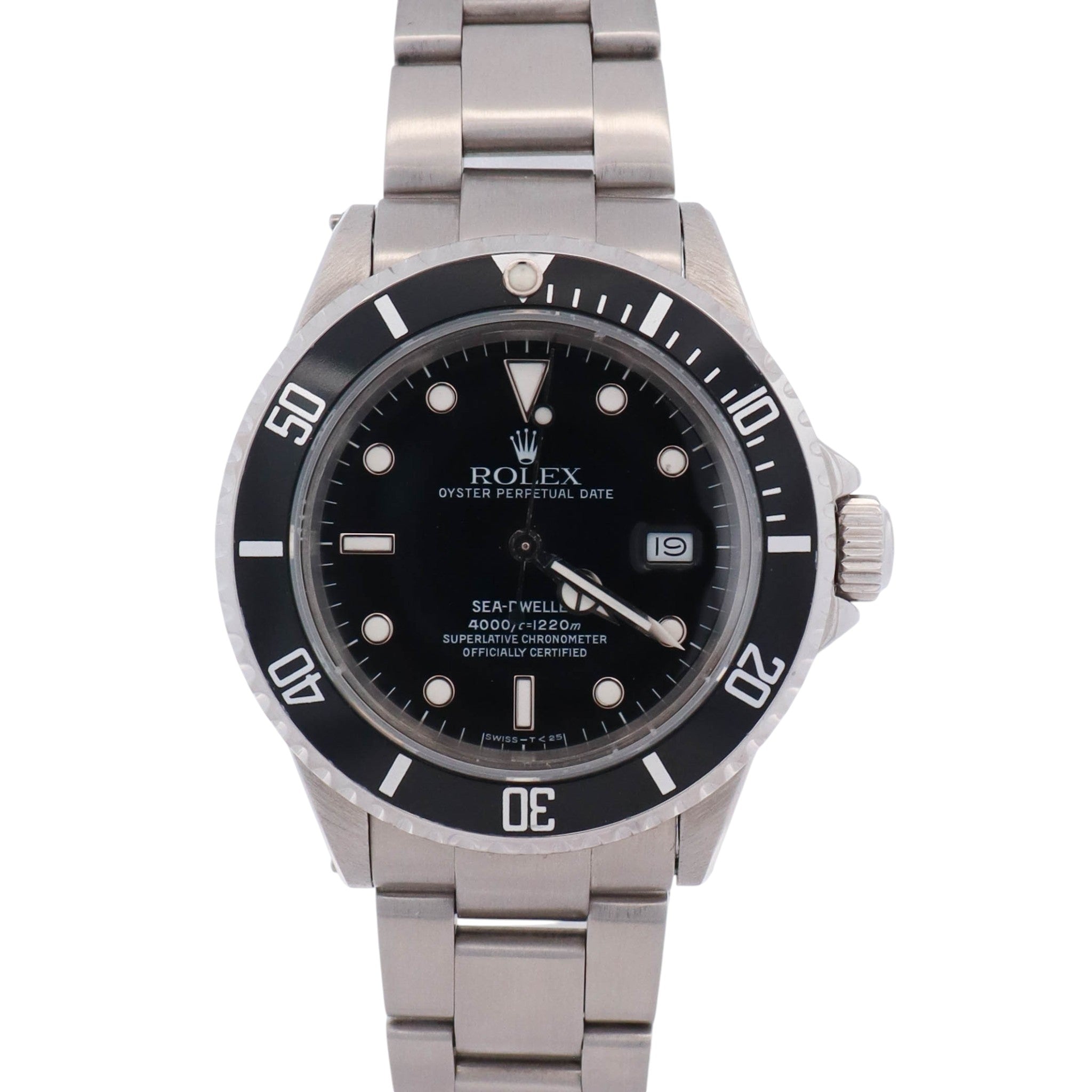 Rolex Sea-Dweller 40mm Black Dial Watch Ref# 16660