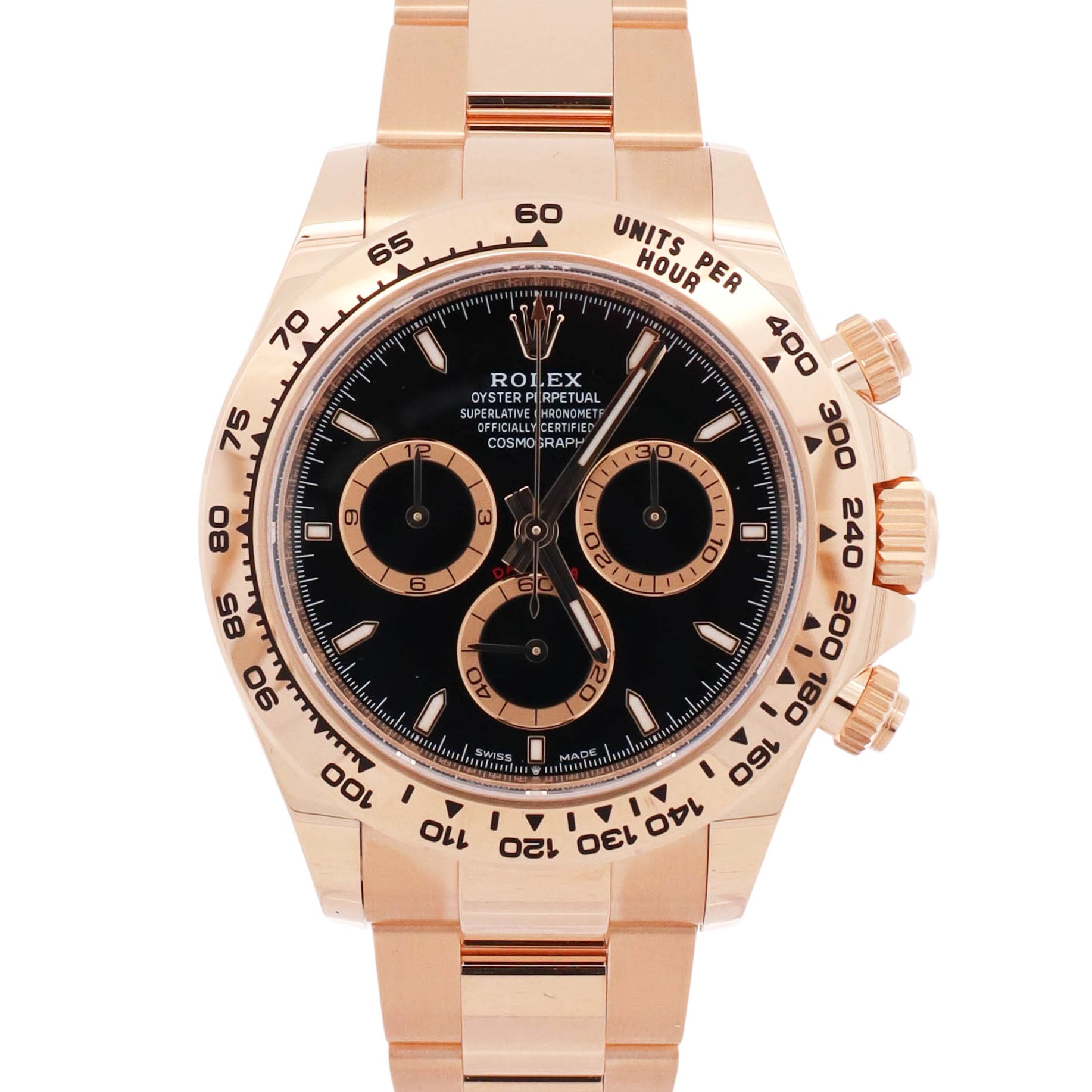 Rolex Daytona 40mm Black Dial Watch Ref# 126508
