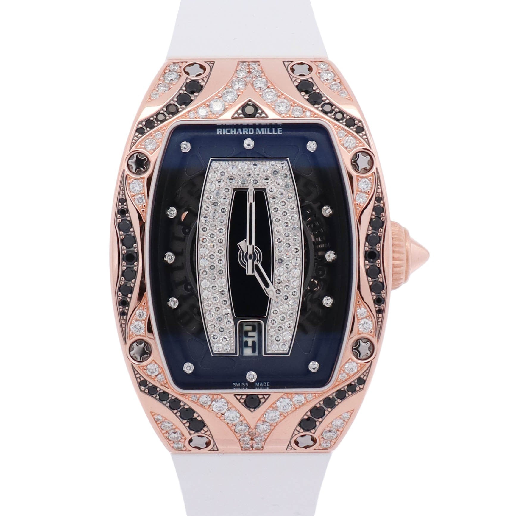Richard Mille RM007 Ladies 45 x31mm Skeleton Dial Watch Ref# RM007