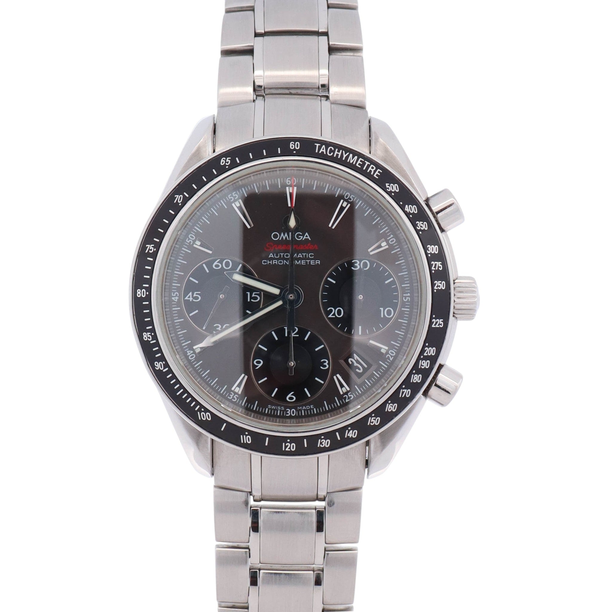 Omega Speedmaster 40mm Grey Dial Watch Ref# 323.30.40.40.06.001