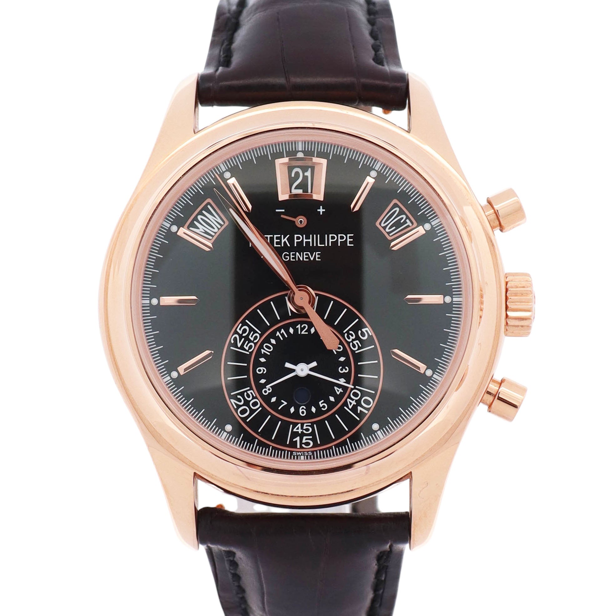 Patek Philippe Annual Calendar Black Dial Watch Ref: 2505R-010