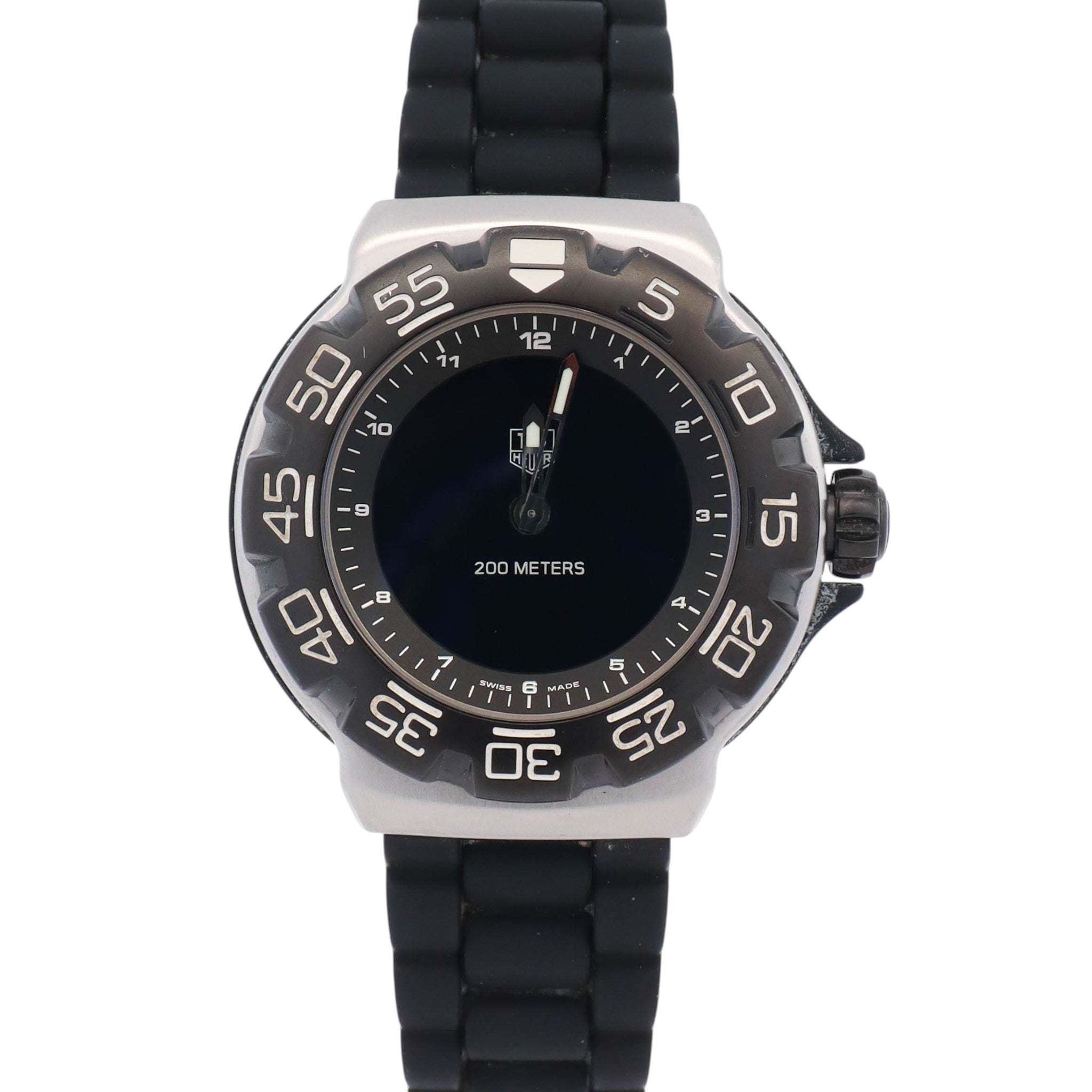 Tag Heuer Formula 1 40mm Black Dial Watch Ref# CAC111D