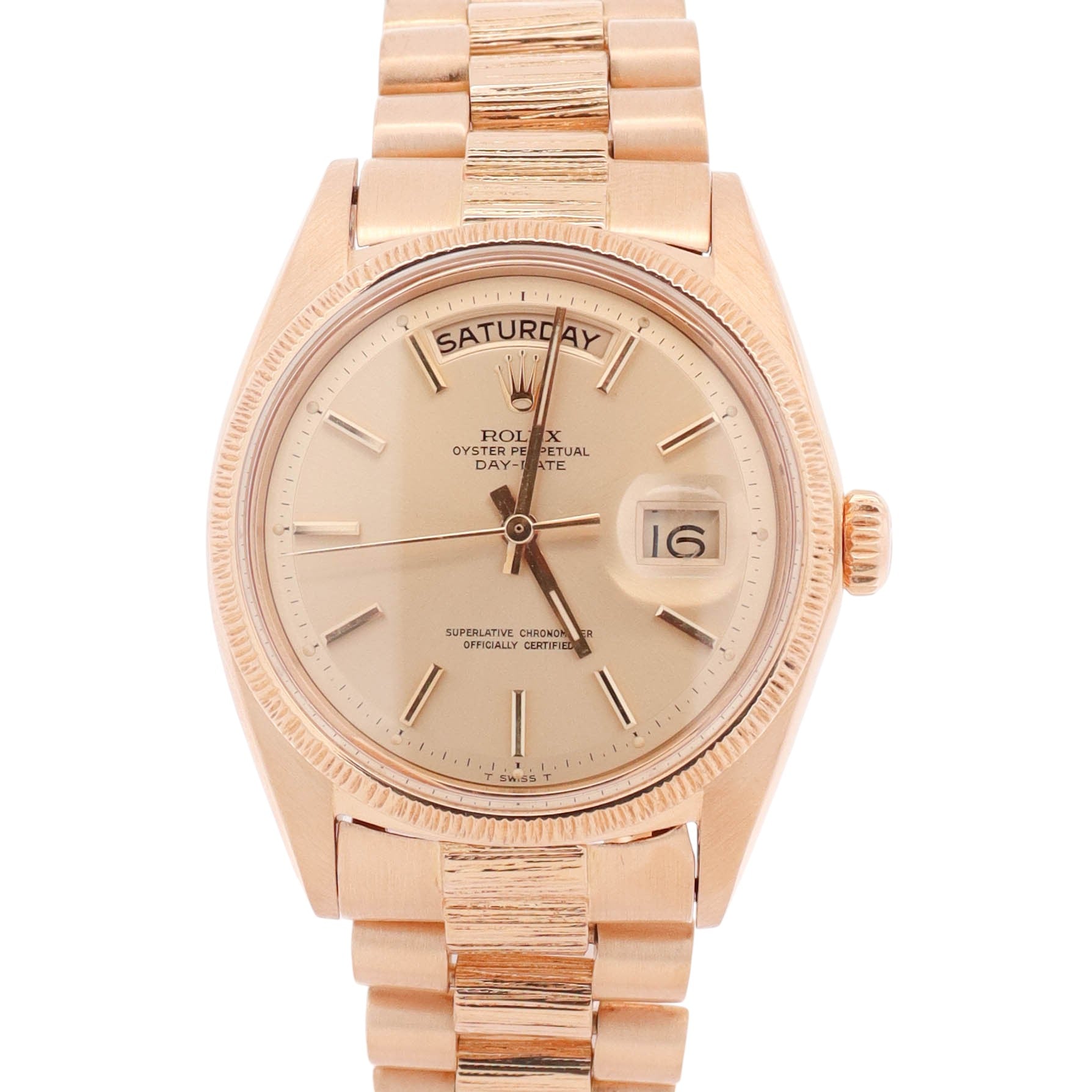 Rolex Day-Date 36mm Champagne Dial Watch Ref# 1807