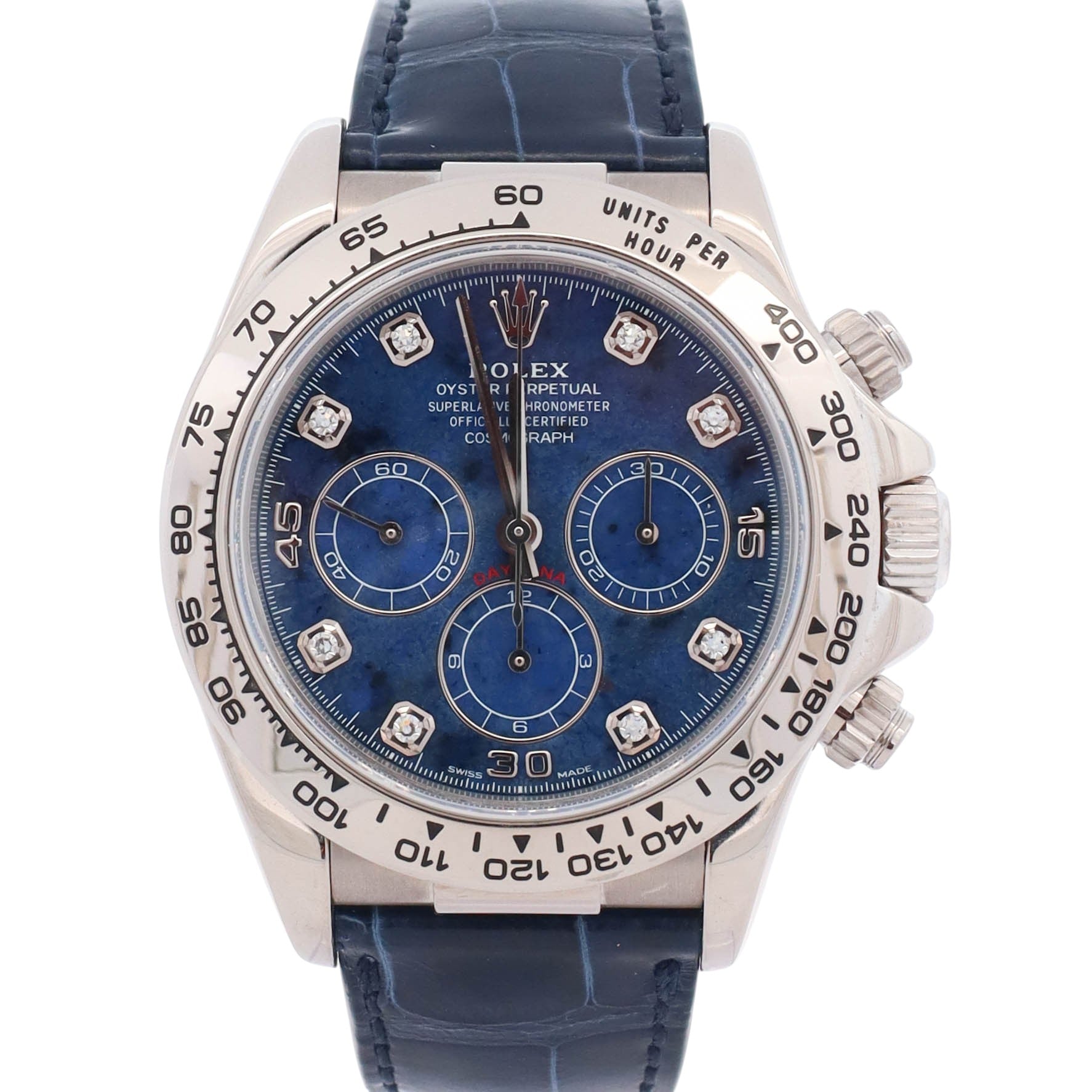 Rolex Daytona 40mm Blue Sodalite Dial Ref# 116519