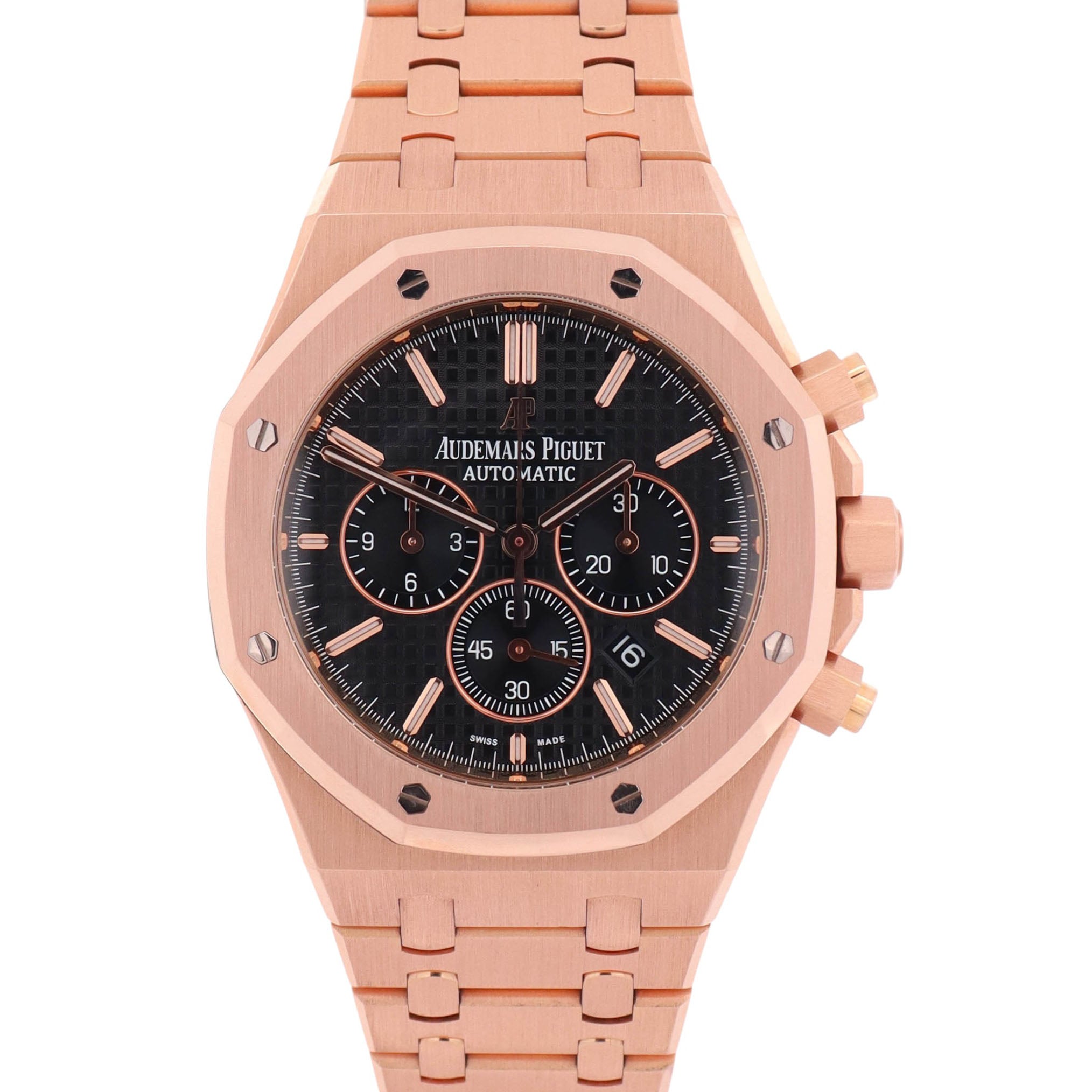 Audemars Piguet Royal Oak 41mm Black Dial Watch Ref# 26320OR.OO.1220OR.01